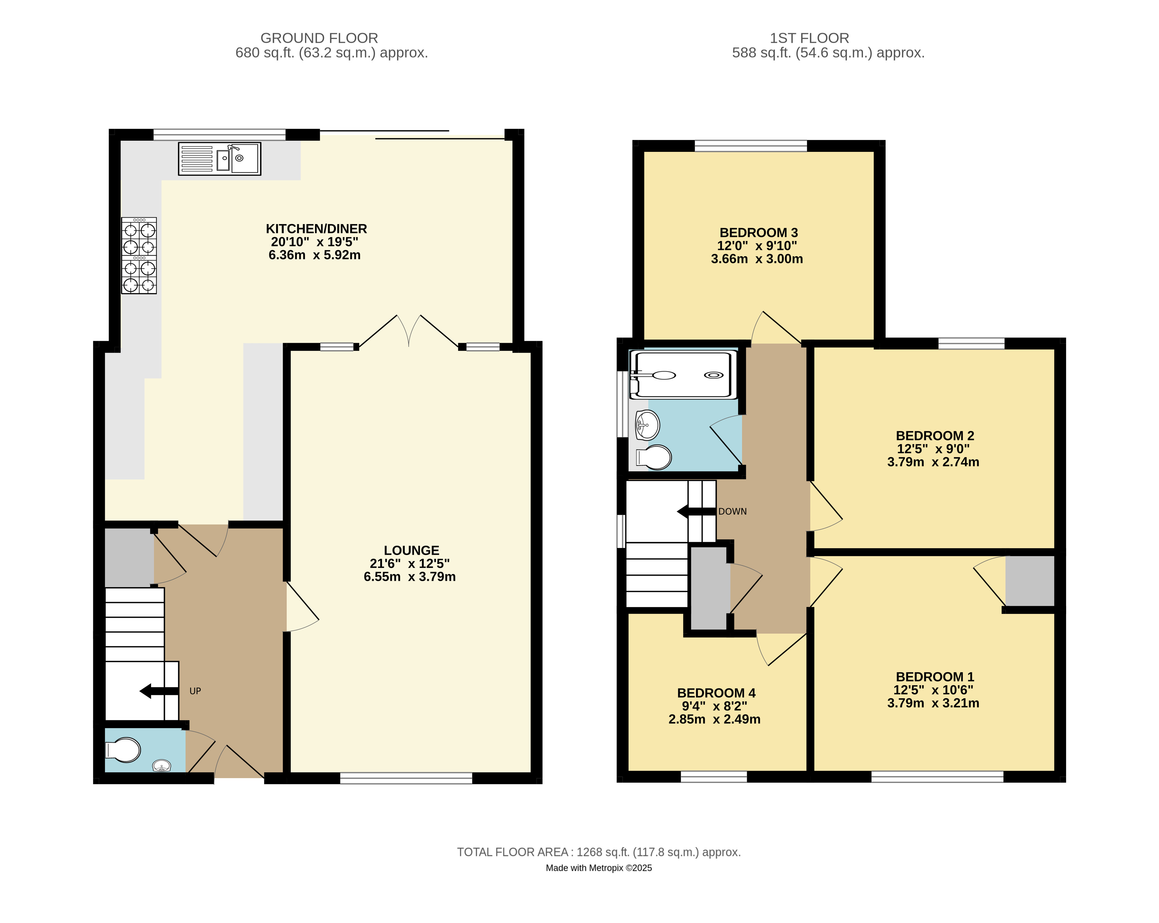 Floorplan for Lloyd Goring Close, Angmering, West Sussex