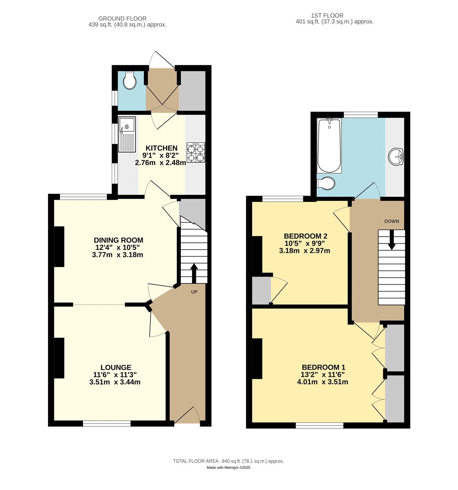 Floorplan for High Street, Angmering