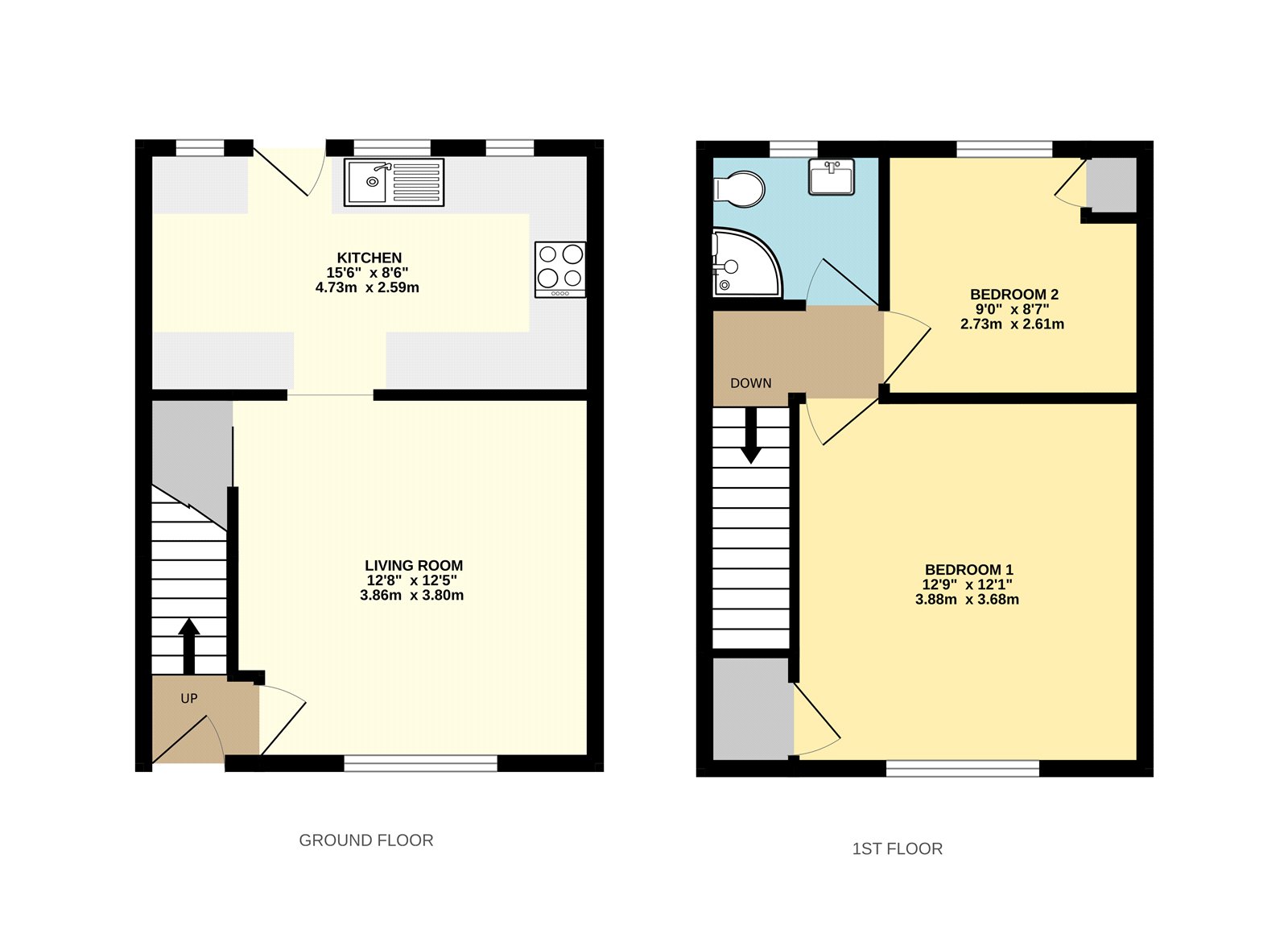 Floorplan for Arundel Road, Angmering, West Sussex