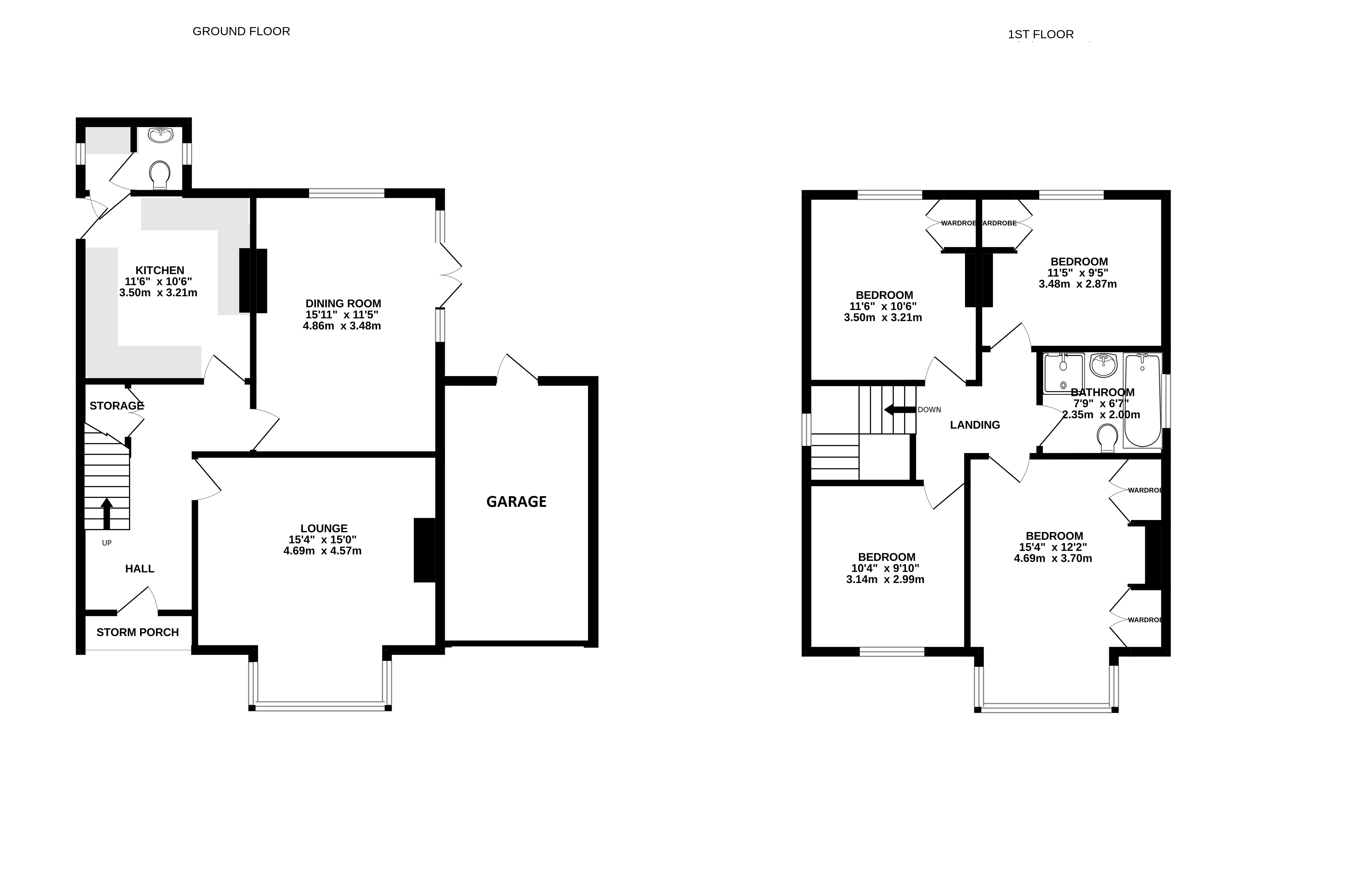 Floorplan for Angmering, West Sussex
