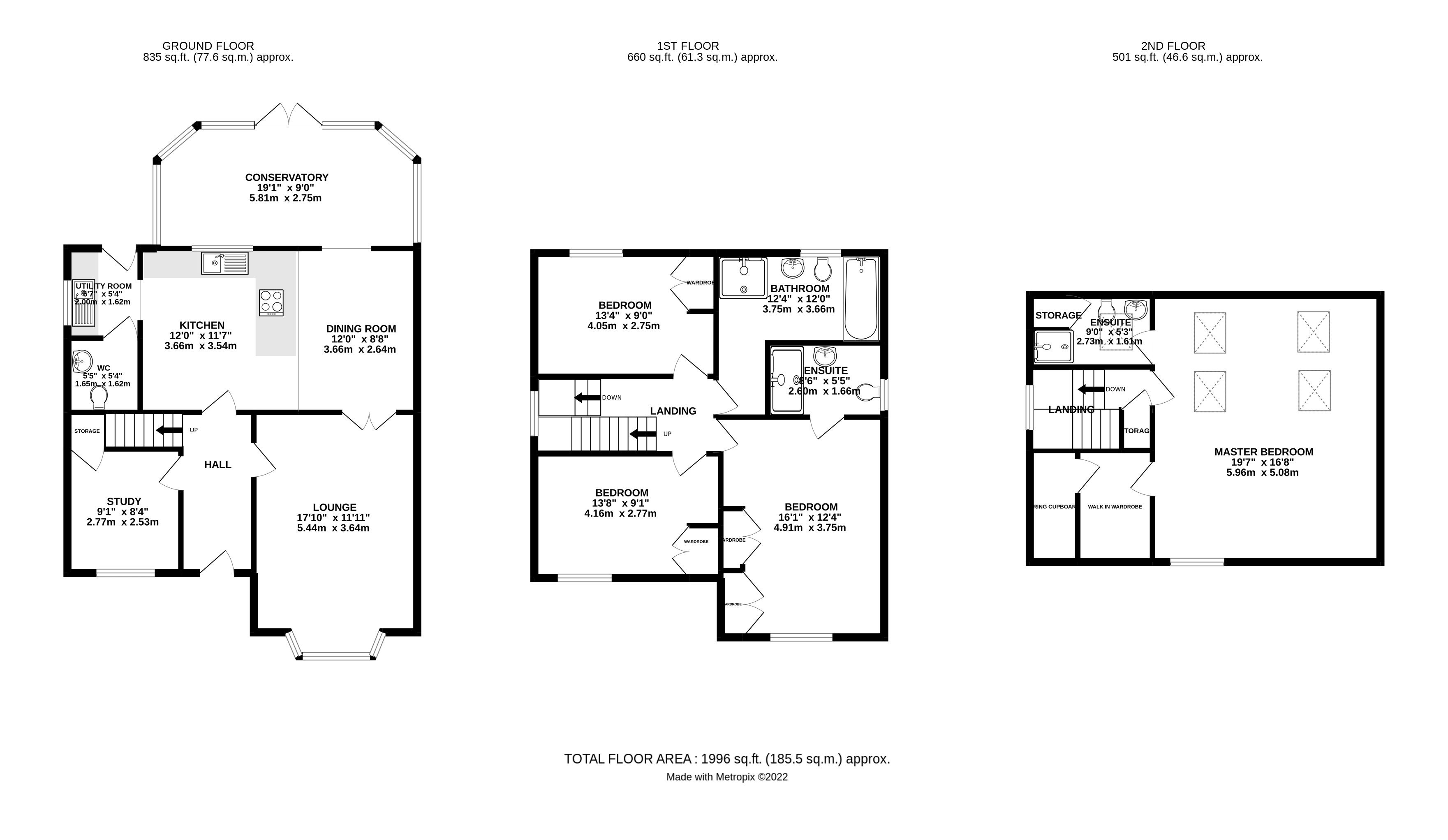 Floorplan for Bramley Green, Angmering, West Sussex