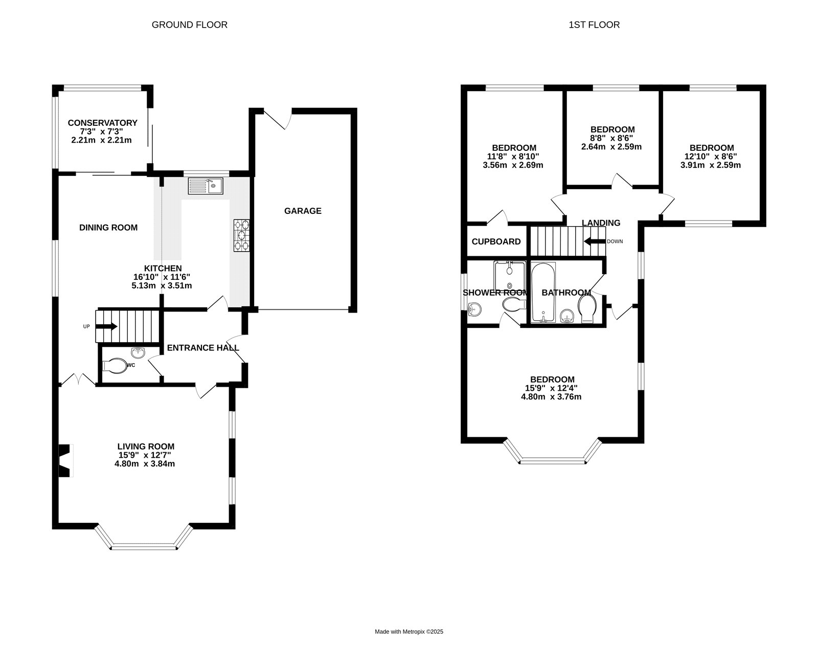 Floorplan for Angmering, West Sussex
