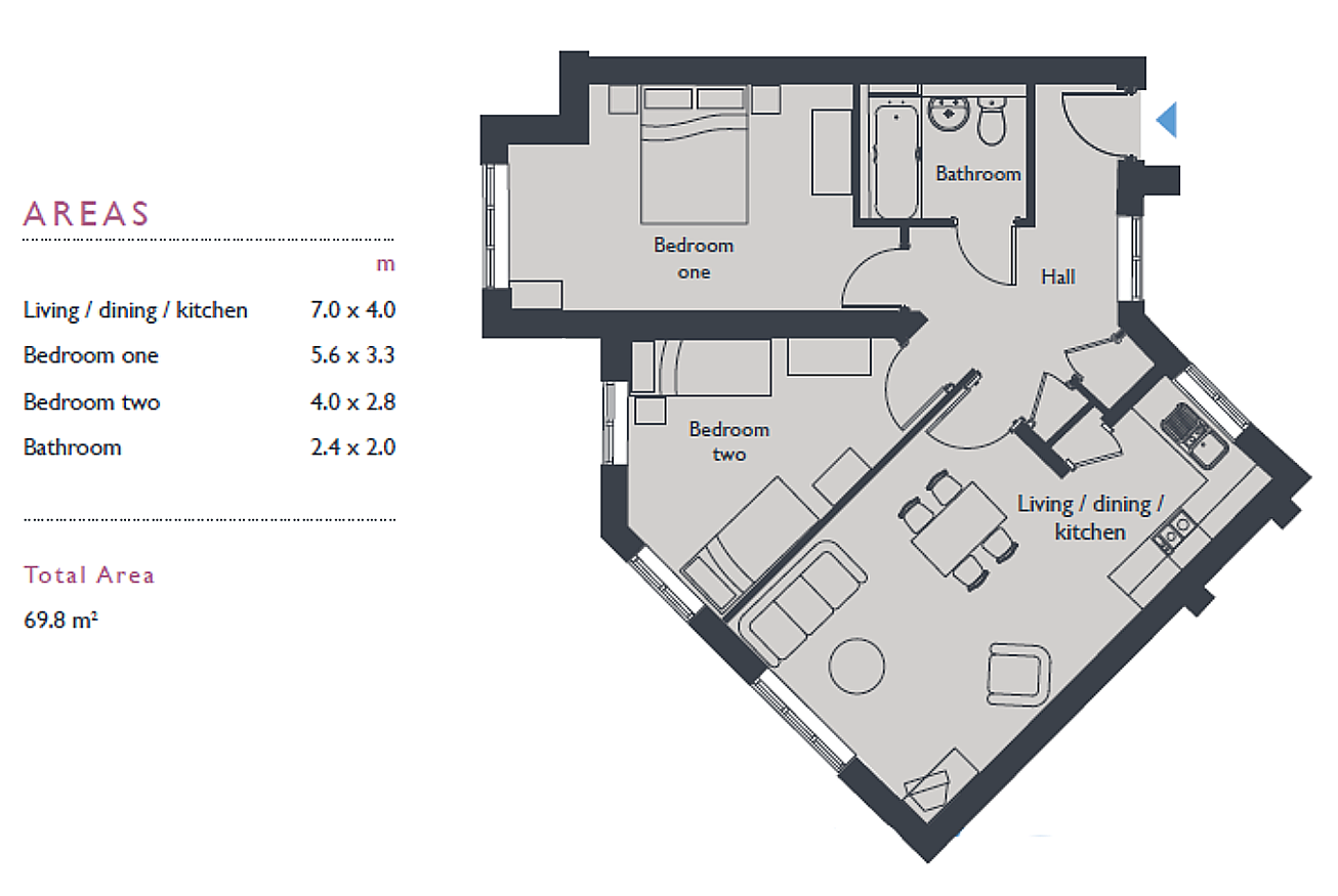 Floorplan for Angmering, West Sussex