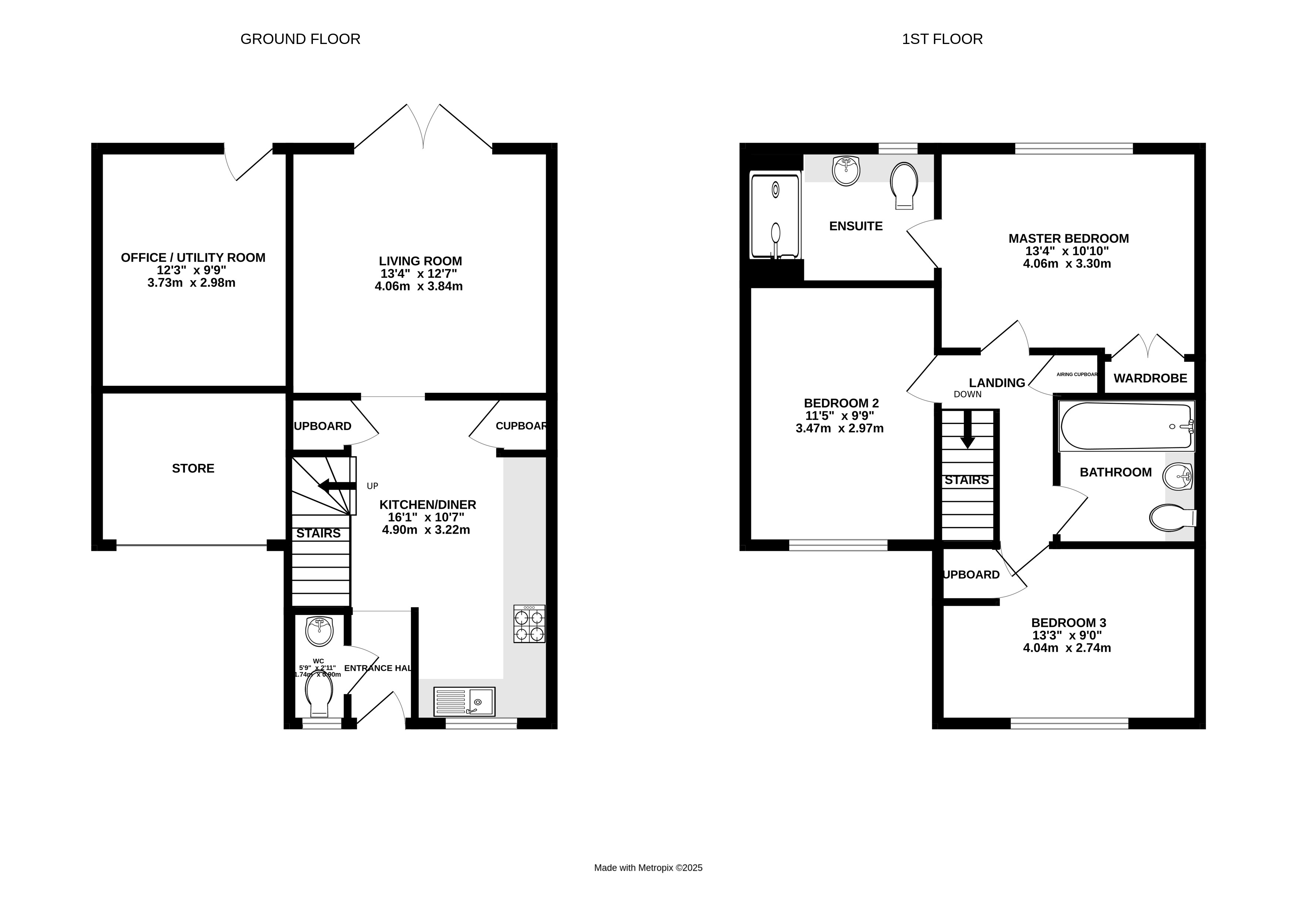 Floorplan for Angmering, West Sussex