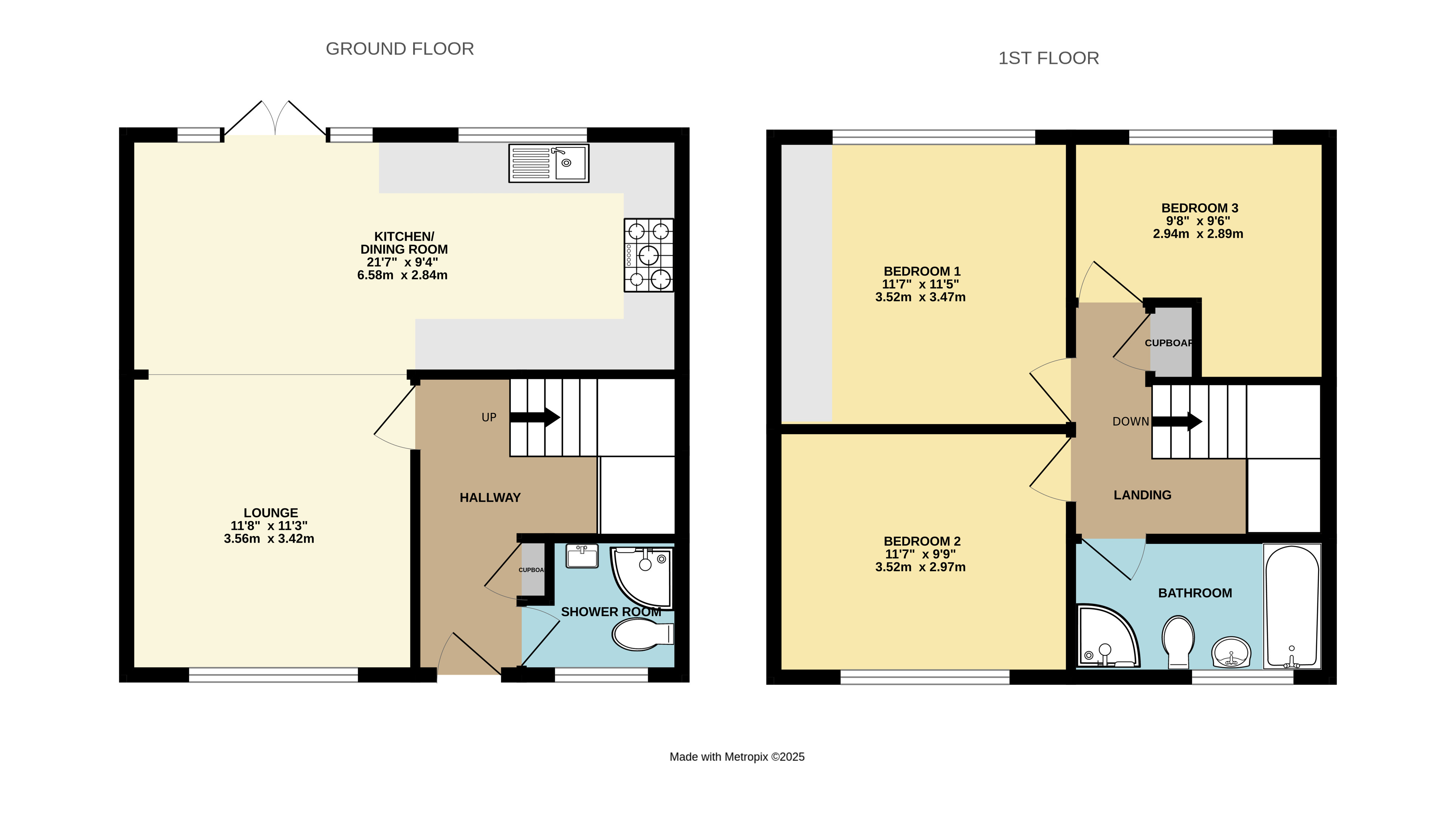 Floorplan for Bewley Road, Angmering, West Sussex