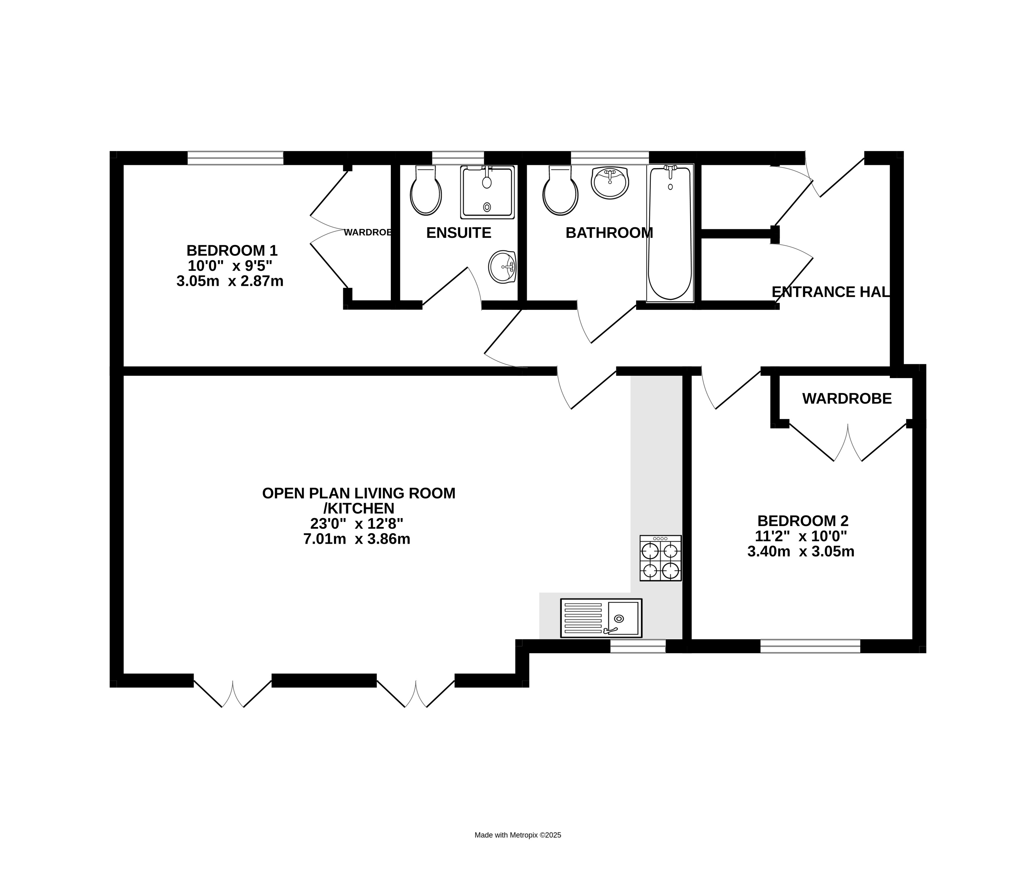 Floorplan for Angmering, West Sussex