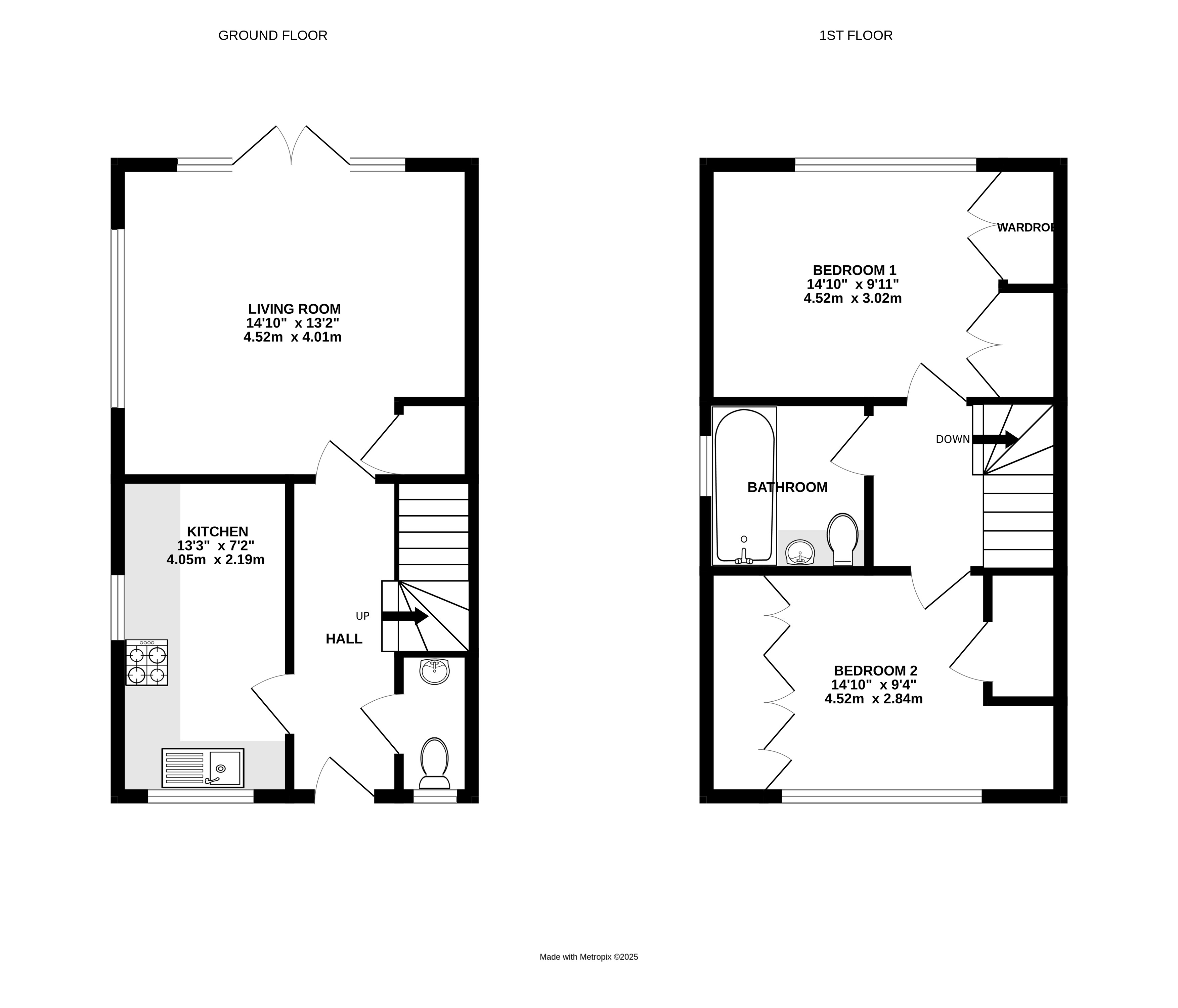 Floorplan for Angmering, West Sussex