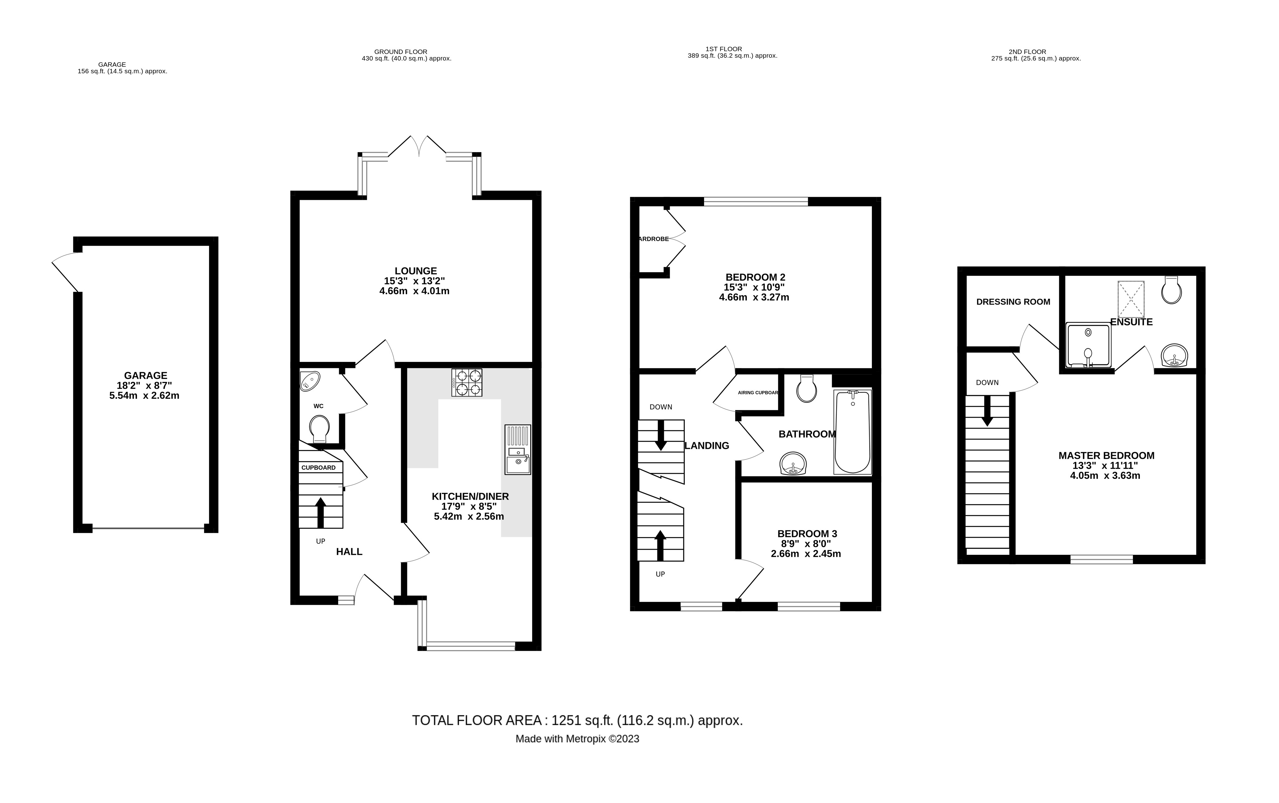 Floorplan for Angmering, West Sussex