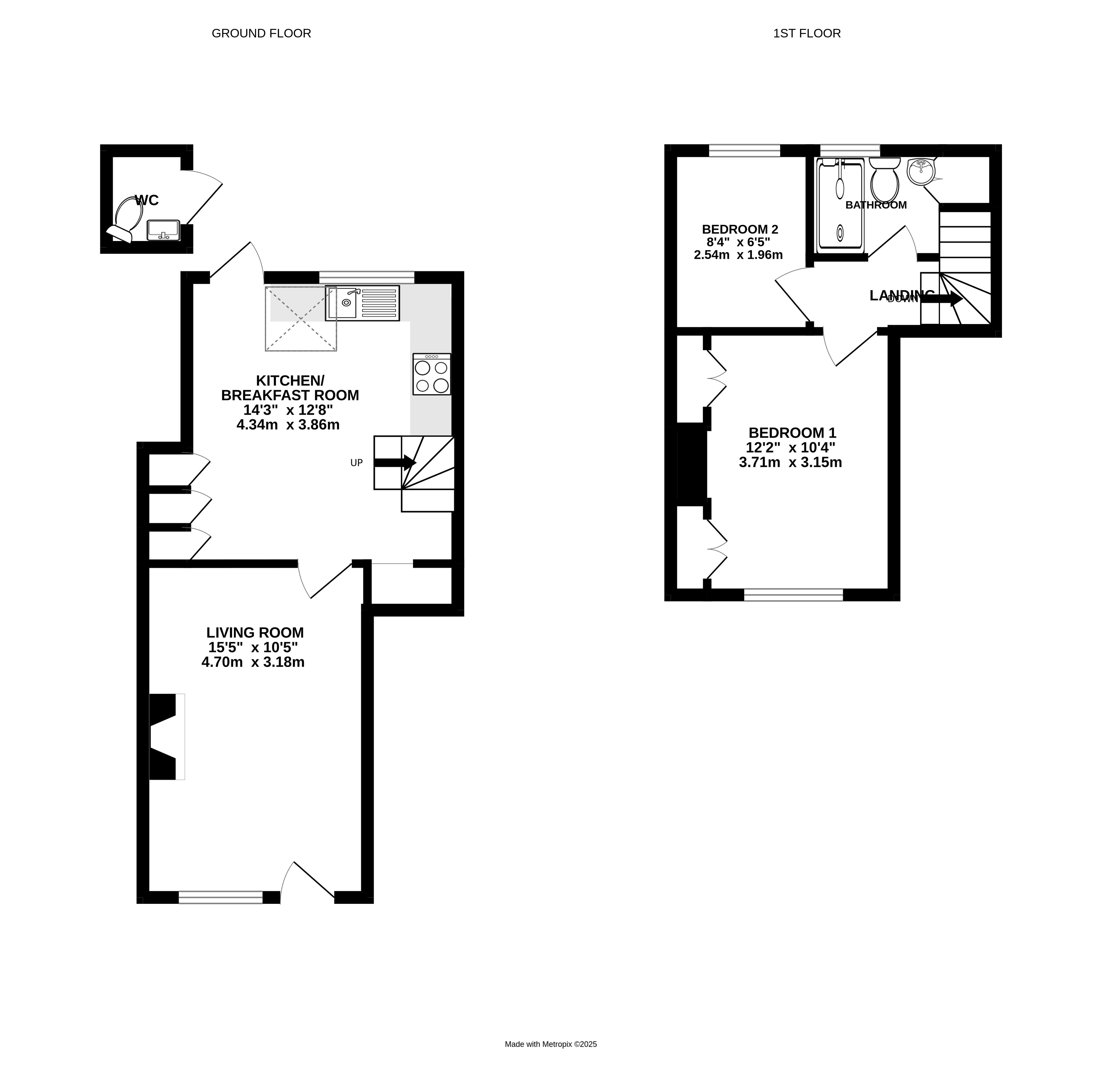 Floorplan for Angmering, West Sussex