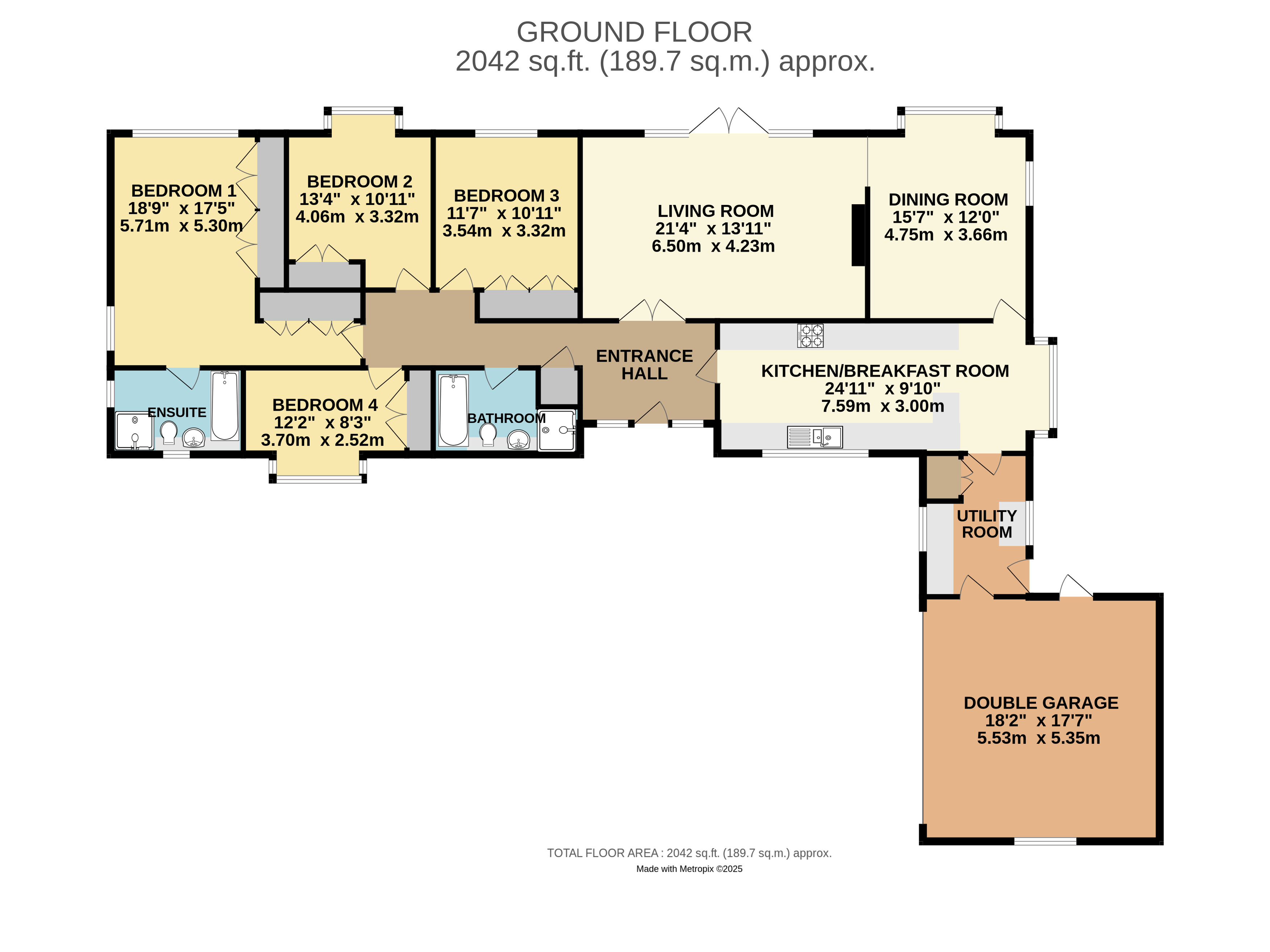 Floorplan for Angmering, West Sussex