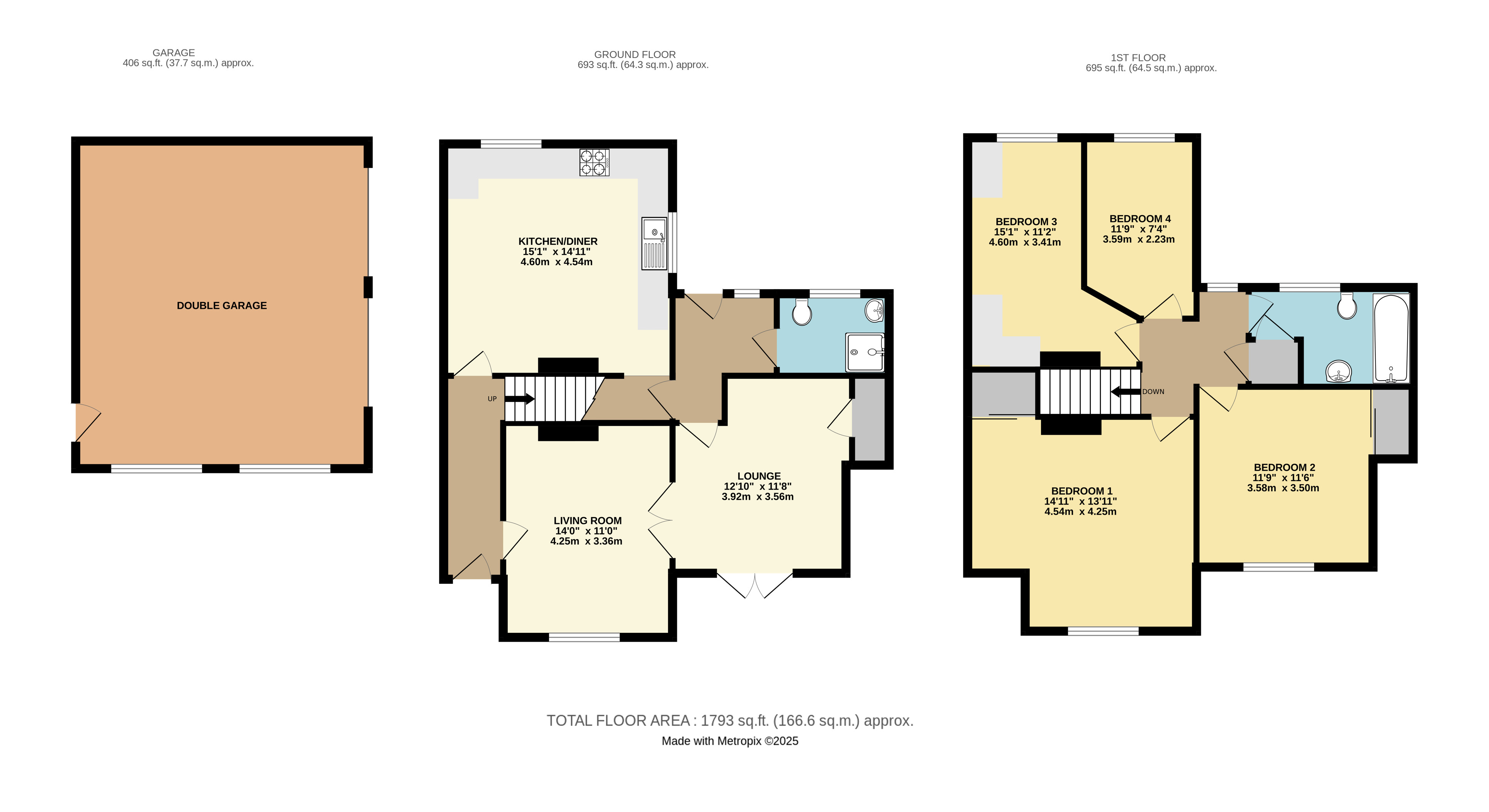 Floorplan for Clapham, Worthing, West Sussex
