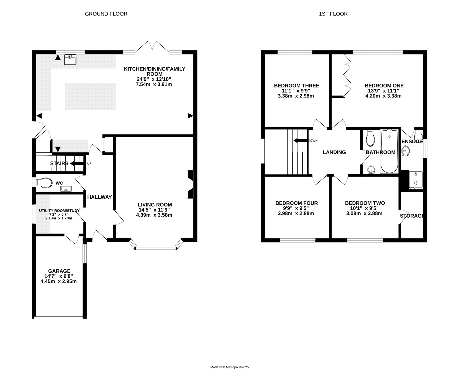 Floorplan for Angmering, West Sussex