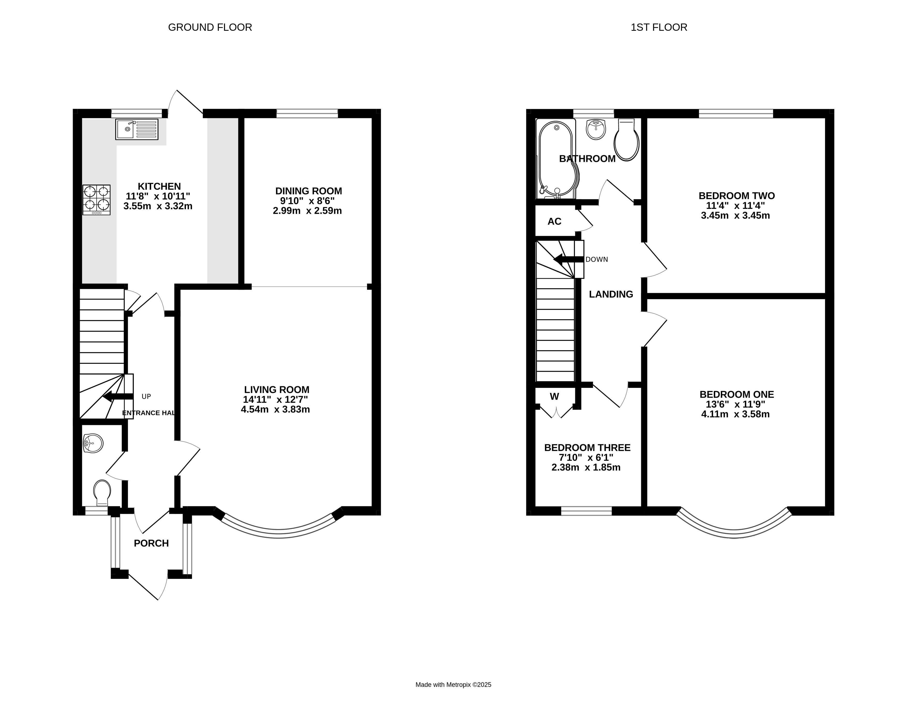 Floorplan for Angmering, West Sussex