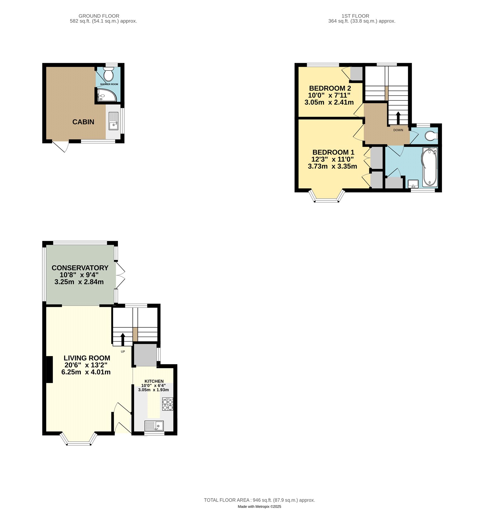 Floorplan for Angmering, West Sussex