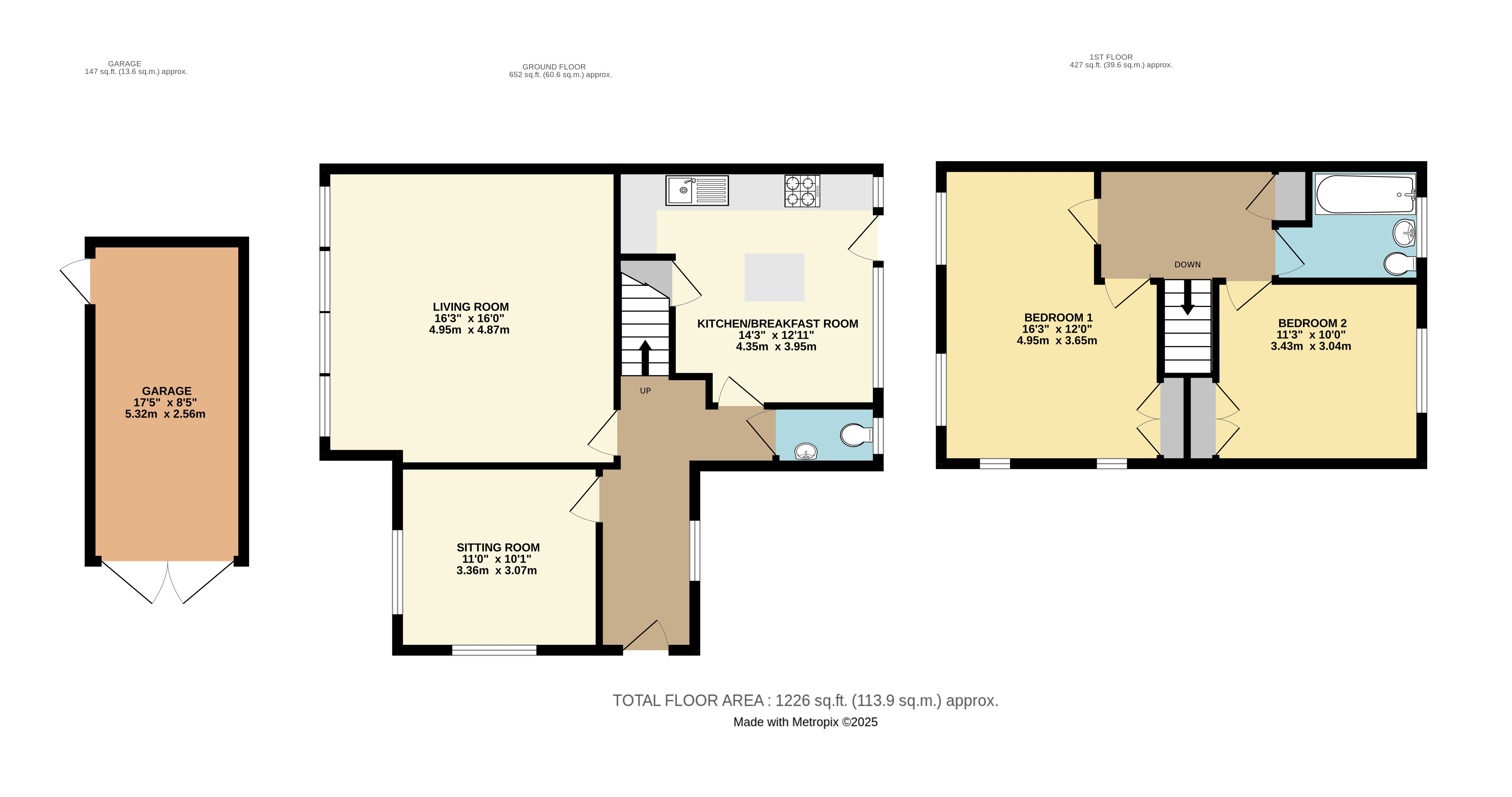 Floorplan for Angmering, Littlehampton, West Sussex