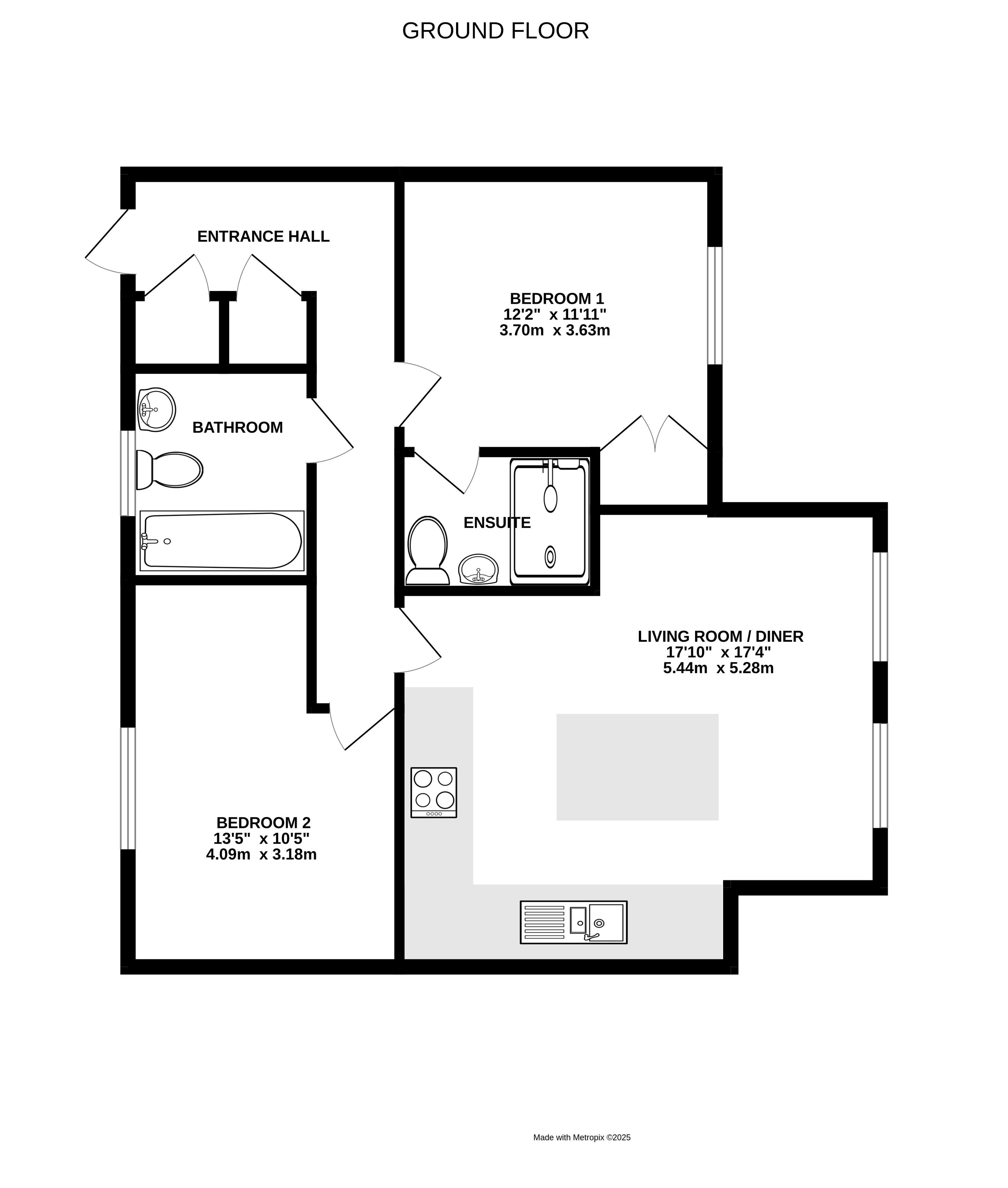 Floorplan for Angmering, West Sussex