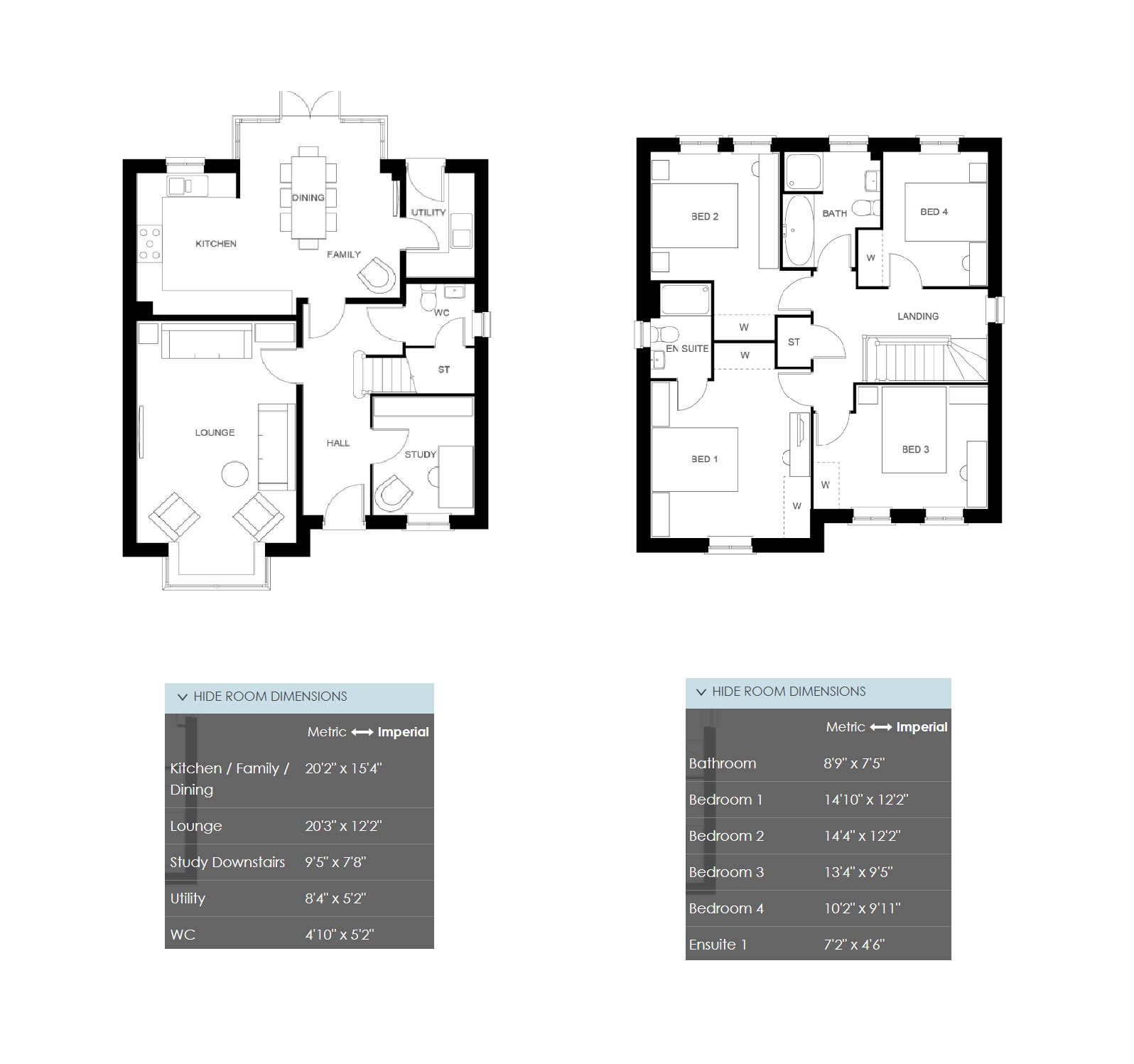 Floorplan for Ecclesden Park, Water Lane, Angmering