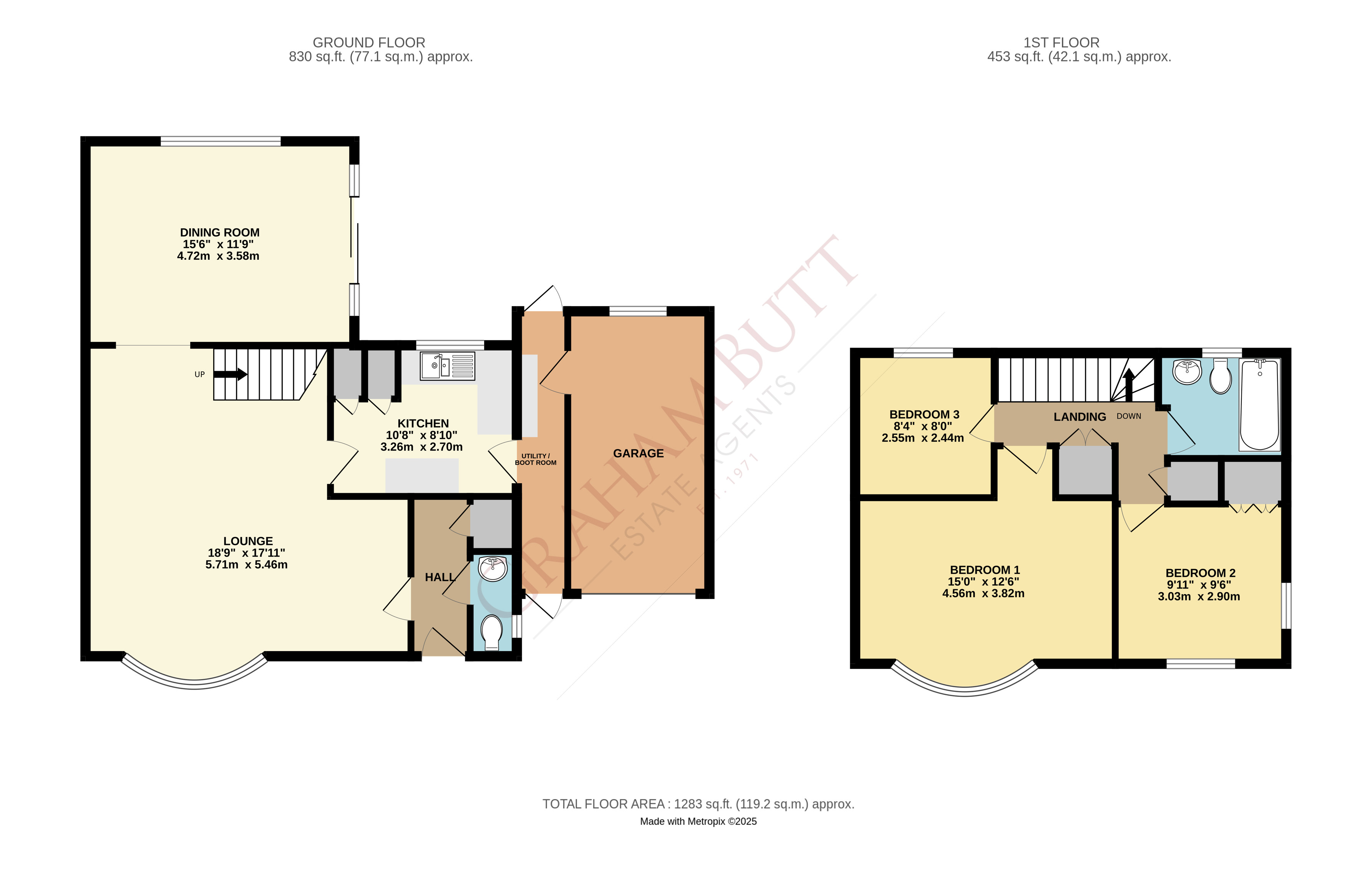 Floorplan for Angmering, West Sussex