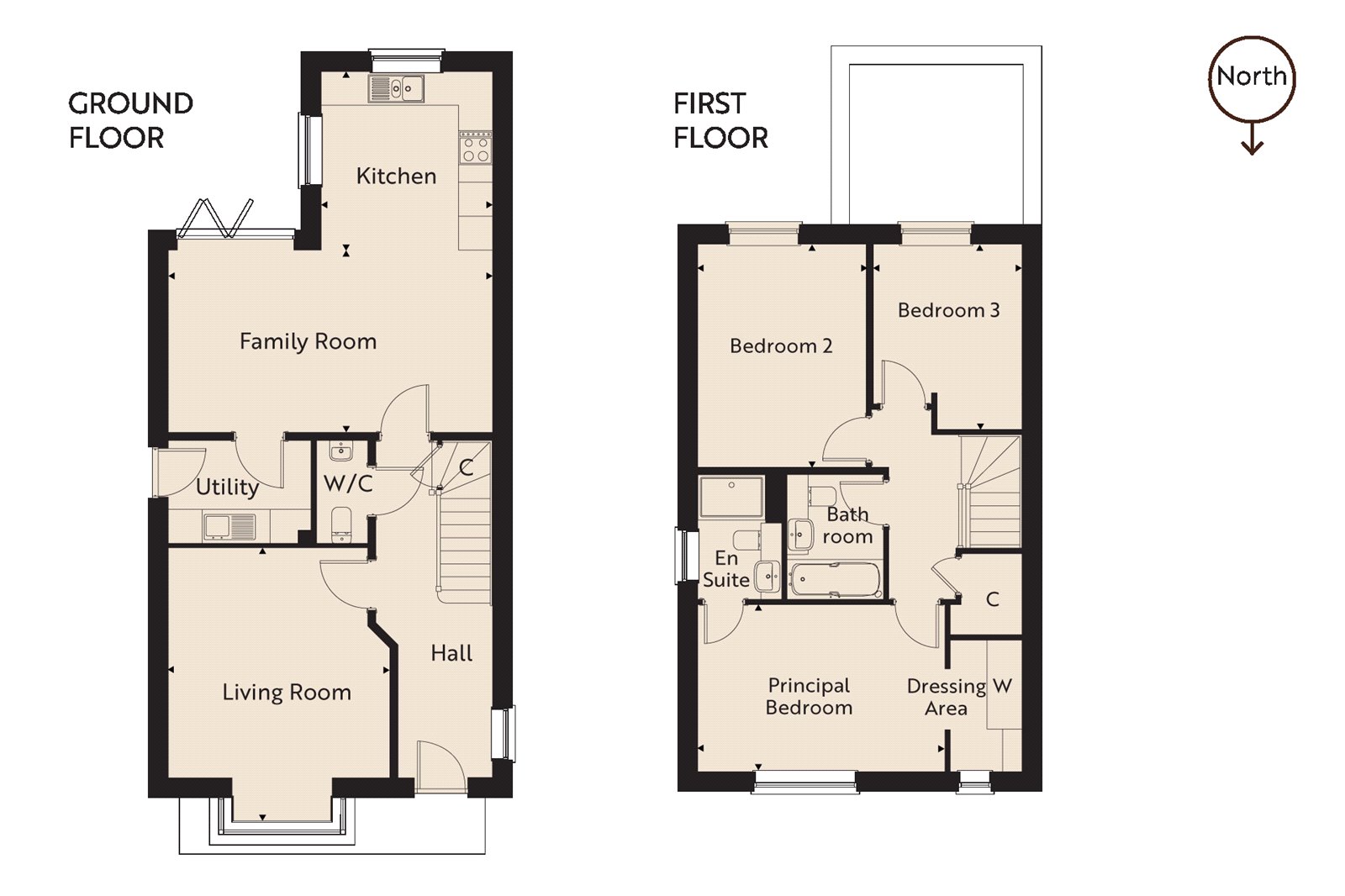 Floorplan for Angmering, West Sussex