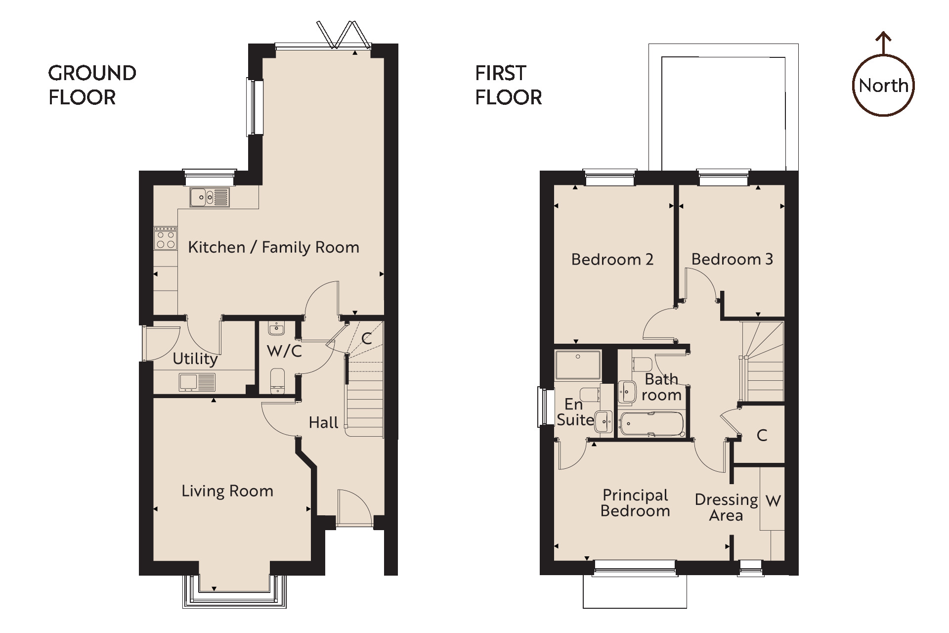 Floorplan for Angmering, West Sussex