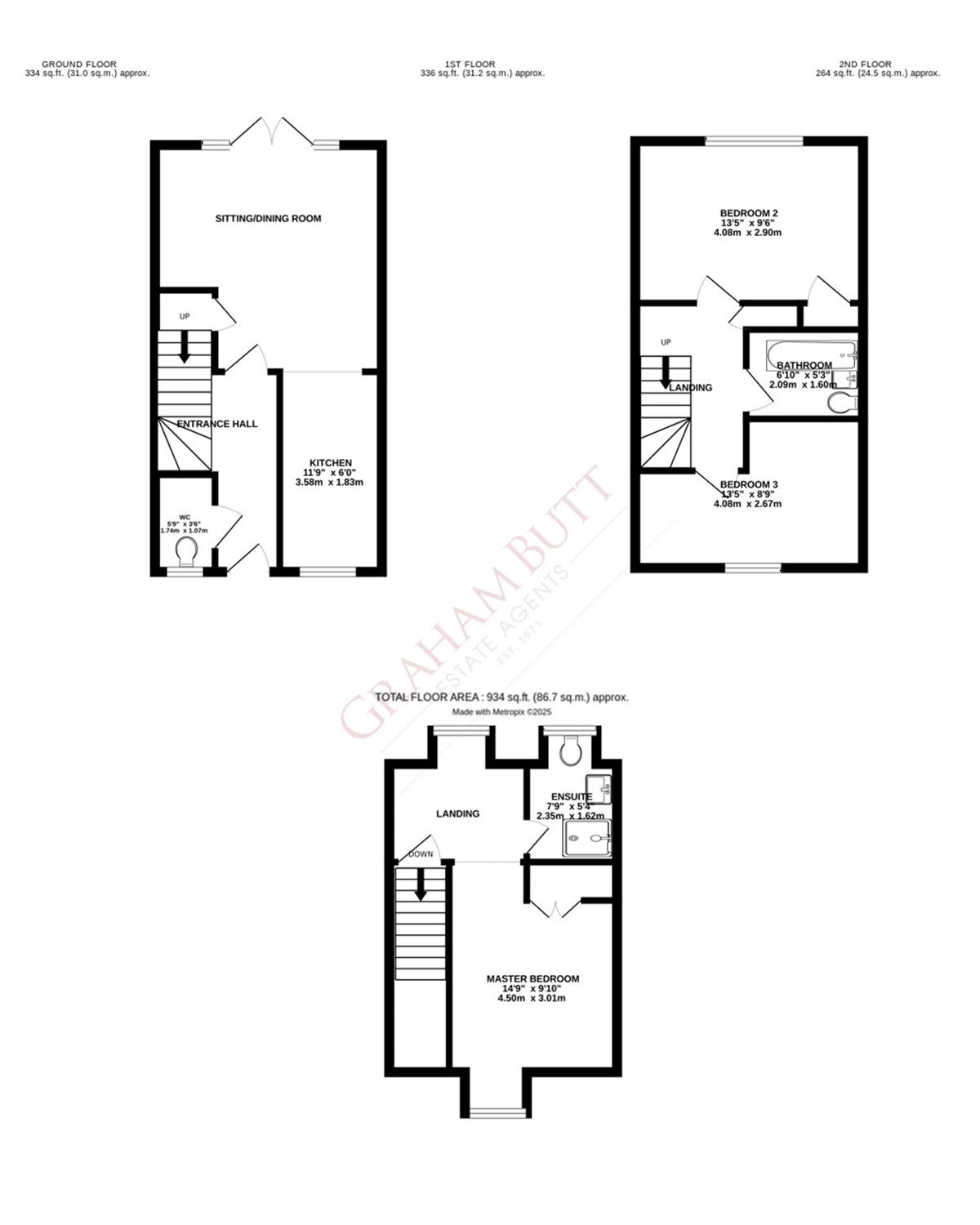 Floorplan for Angmering, Littlehampton, West Sussex