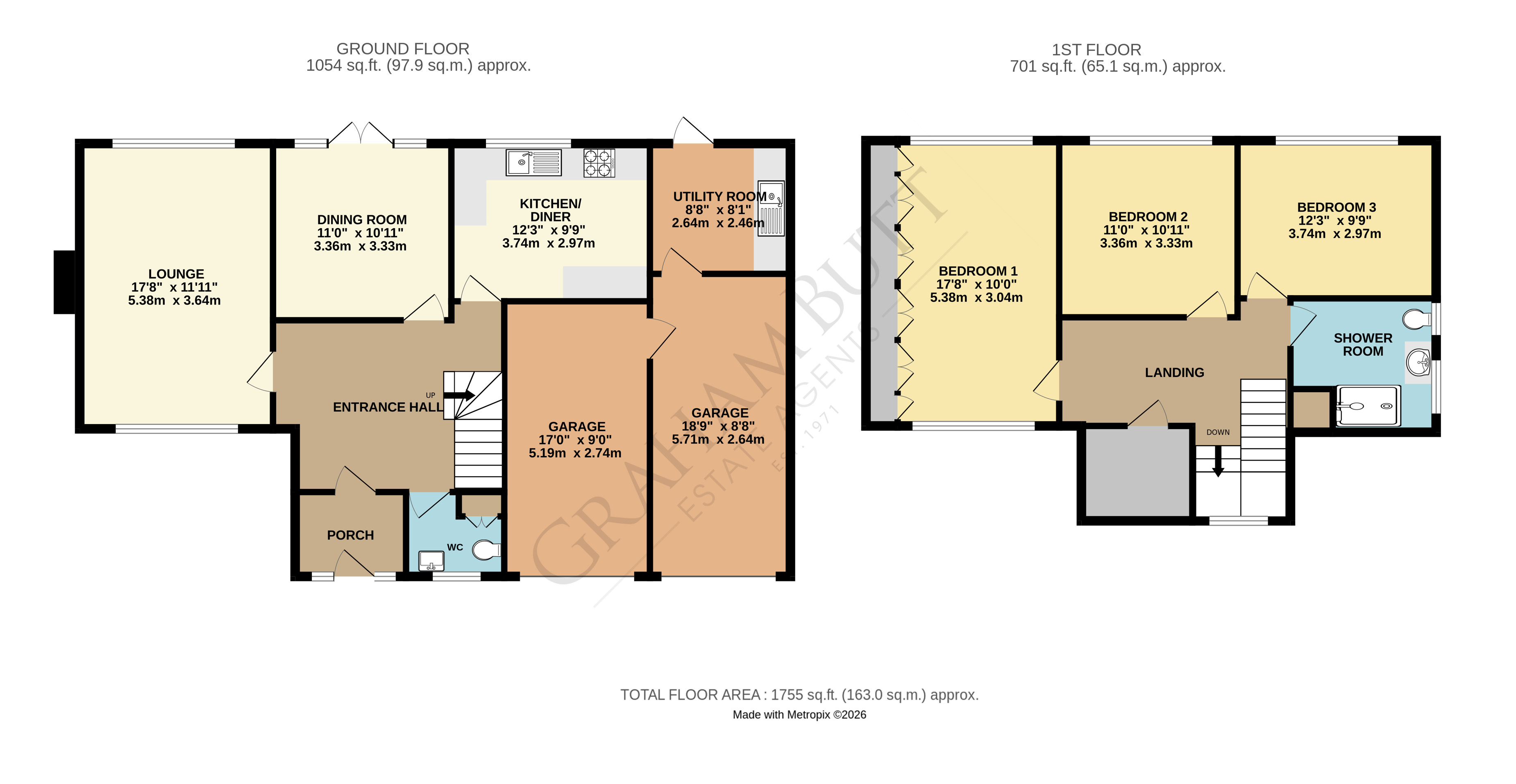 Floorplan for Angmering, West Sussex