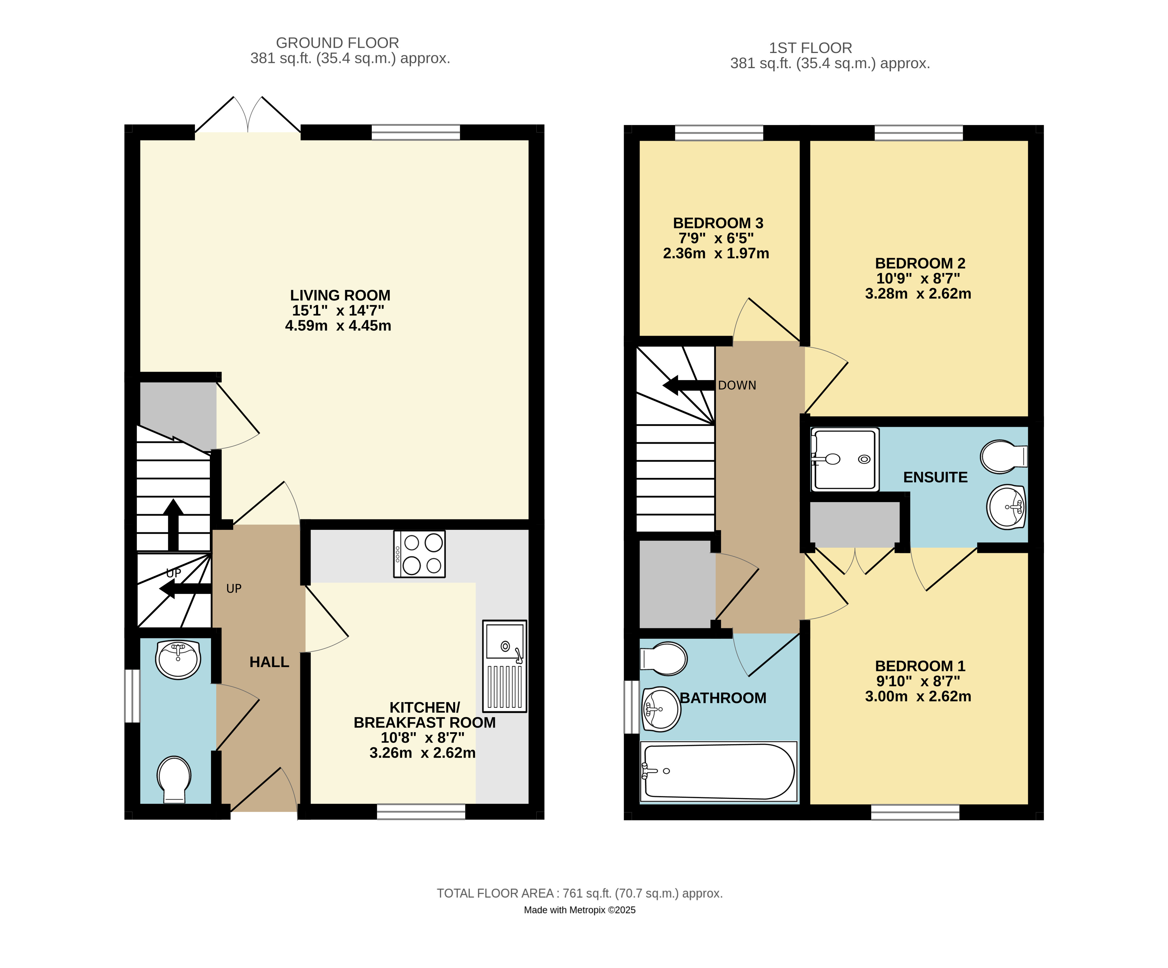 Floorplan for Angmering, Littlehampton, West Sussex