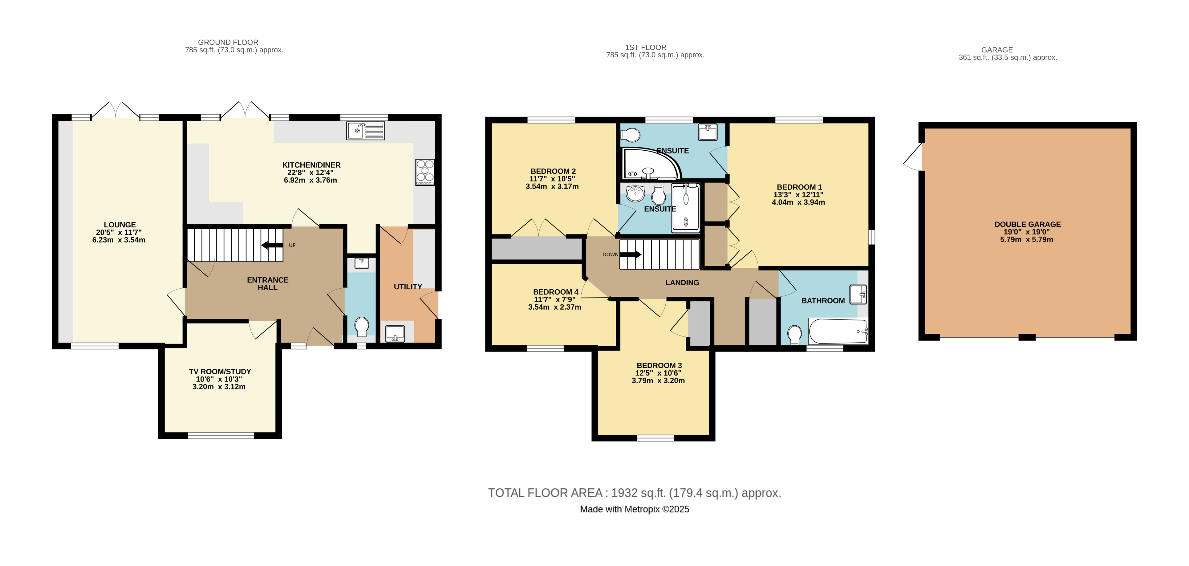 Floorplan for Angmering, West Sussex