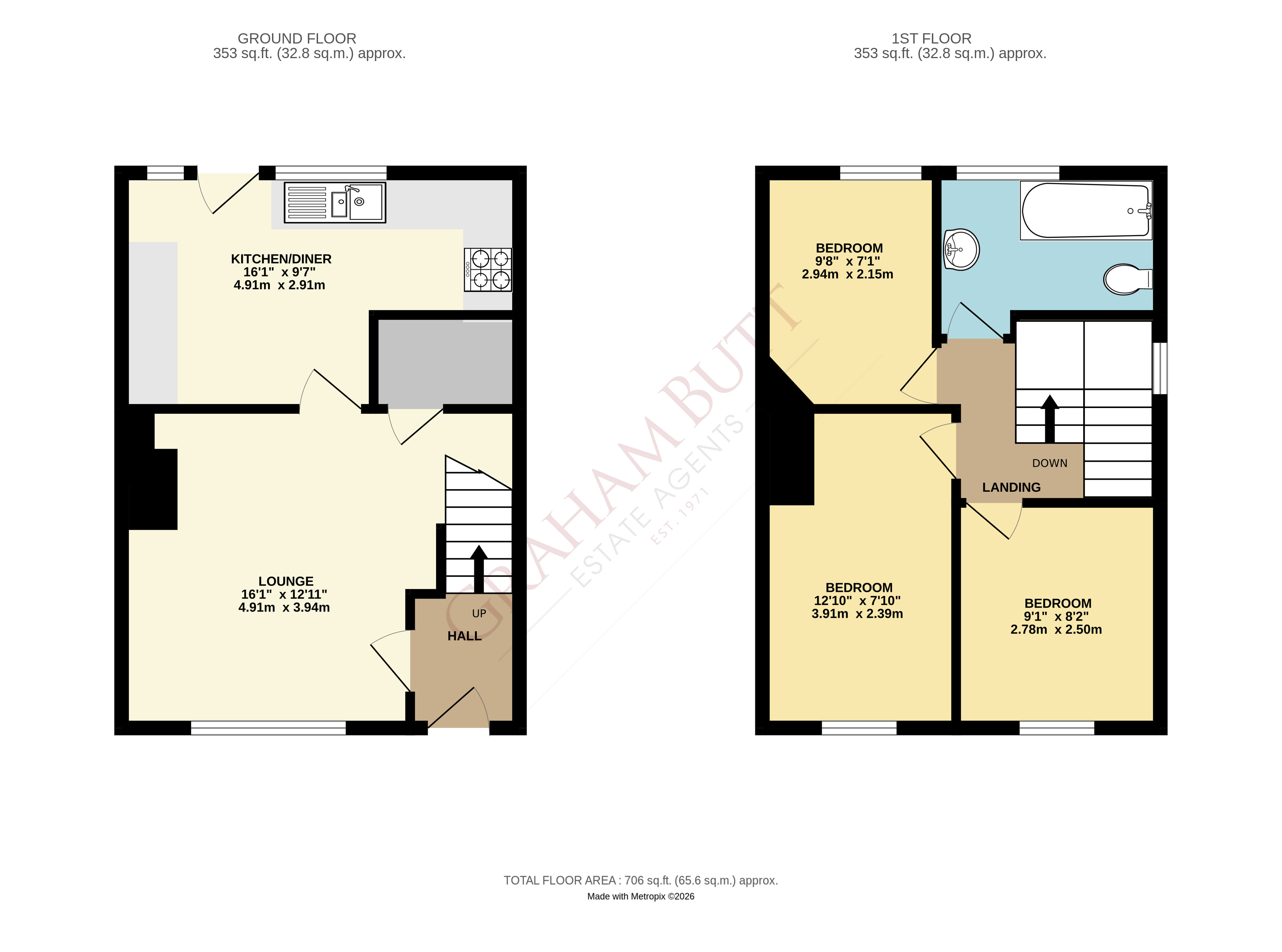 Floorplan for Angmering, West Sussex