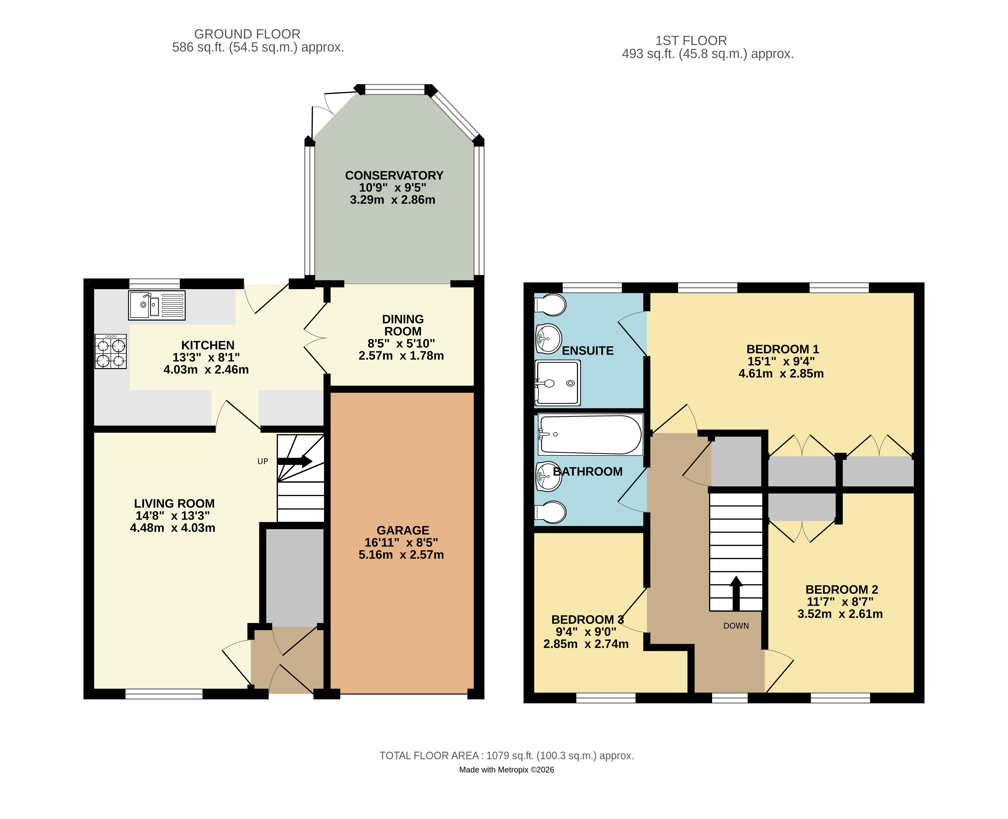 Floorplan for Angmering, West Sussex