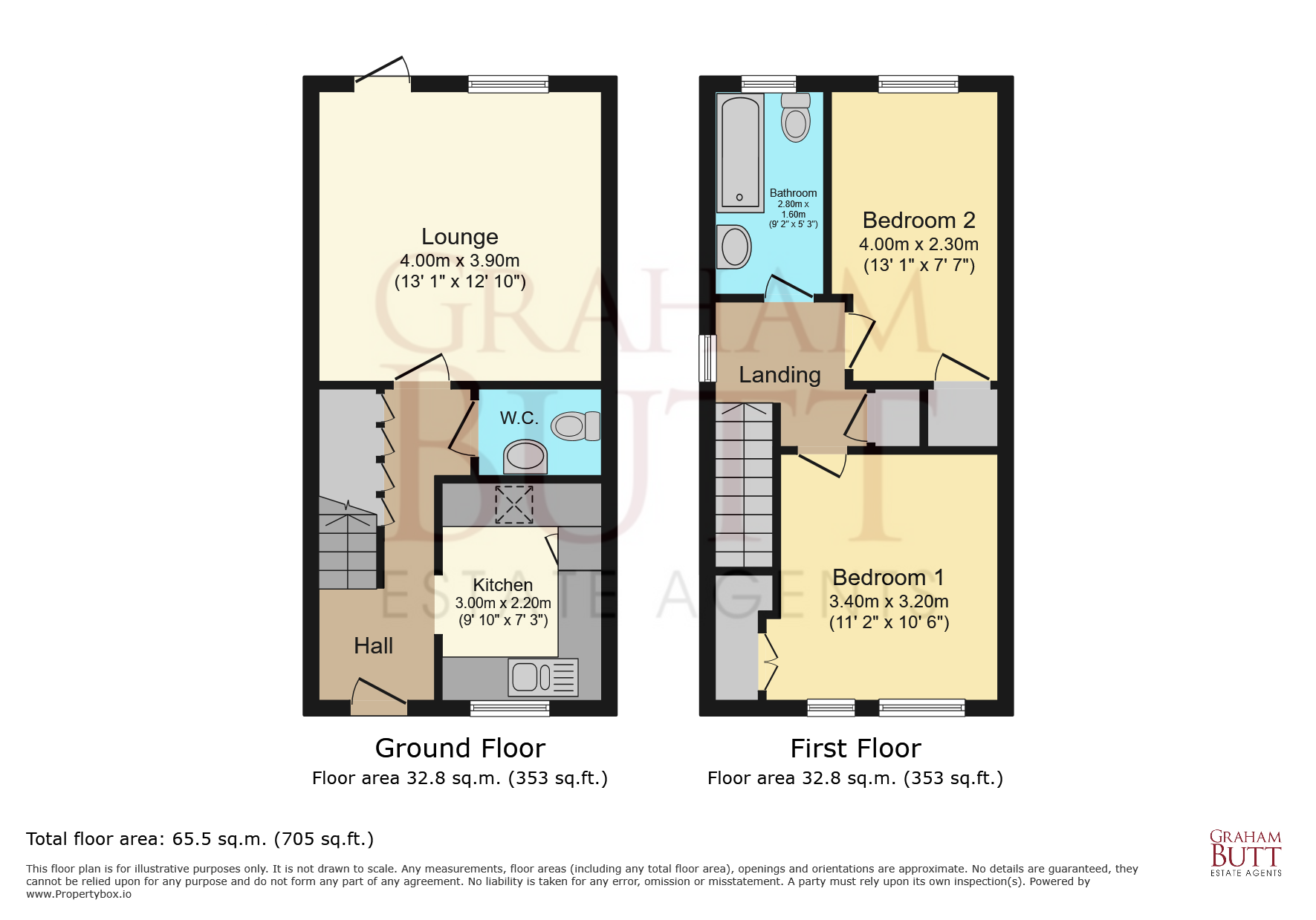 Floorplan for Angmering, West Sussex