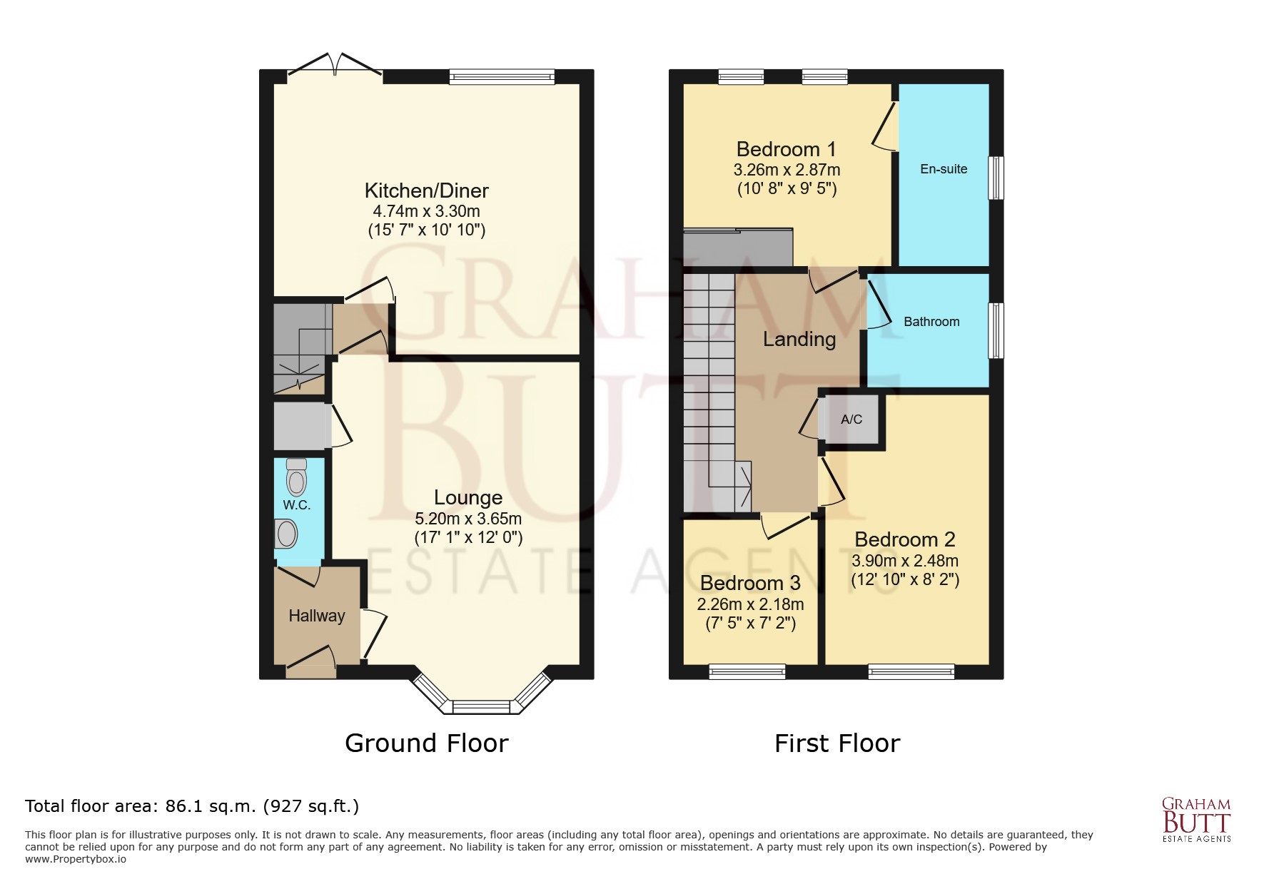 Floorplan for Angmering, West Sussex