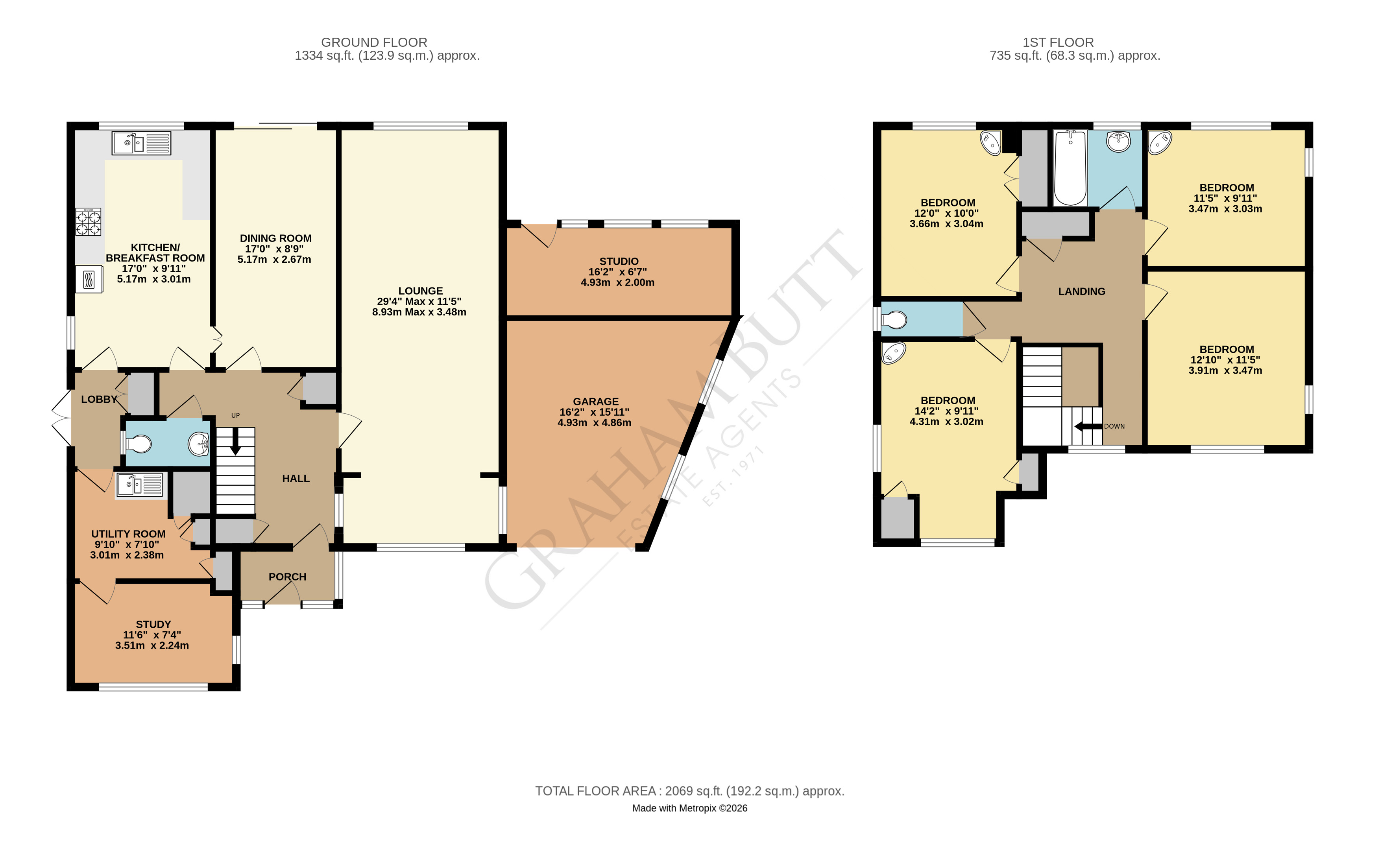 Floorplan for East Preston, Littlehampton, West Sussex