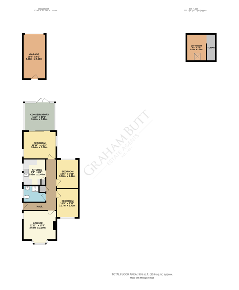 Floorplan for East Preston, Littlehampton