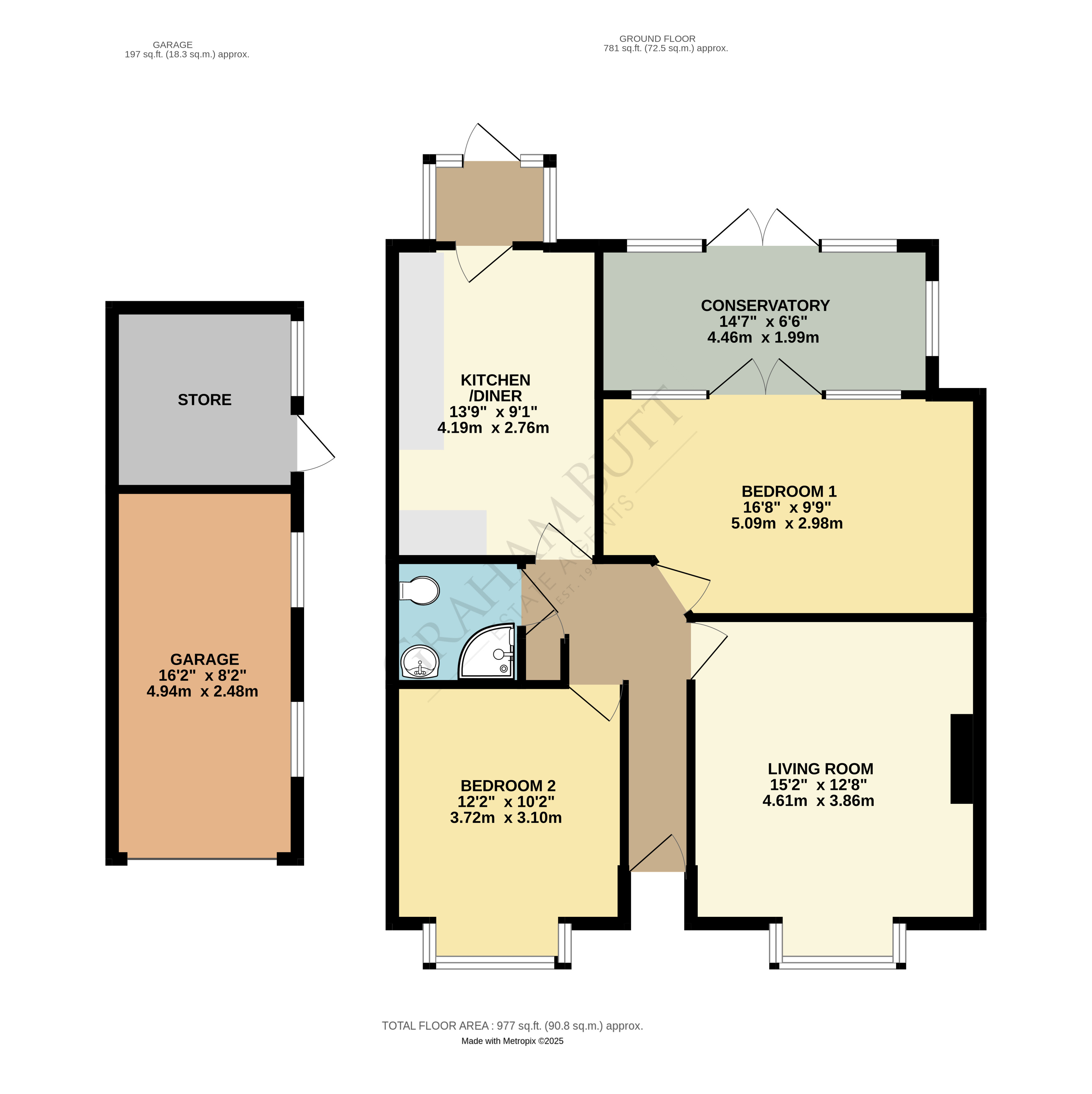 Floorplan for East Preston, Littlehampton, West Sussex