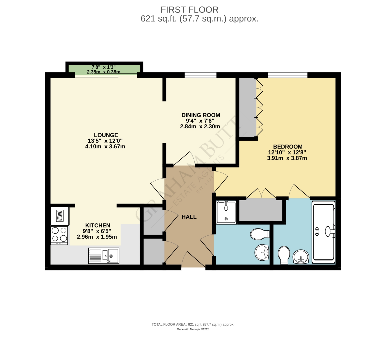 Floorplan for East Preston, Littlehampton, West Sussex