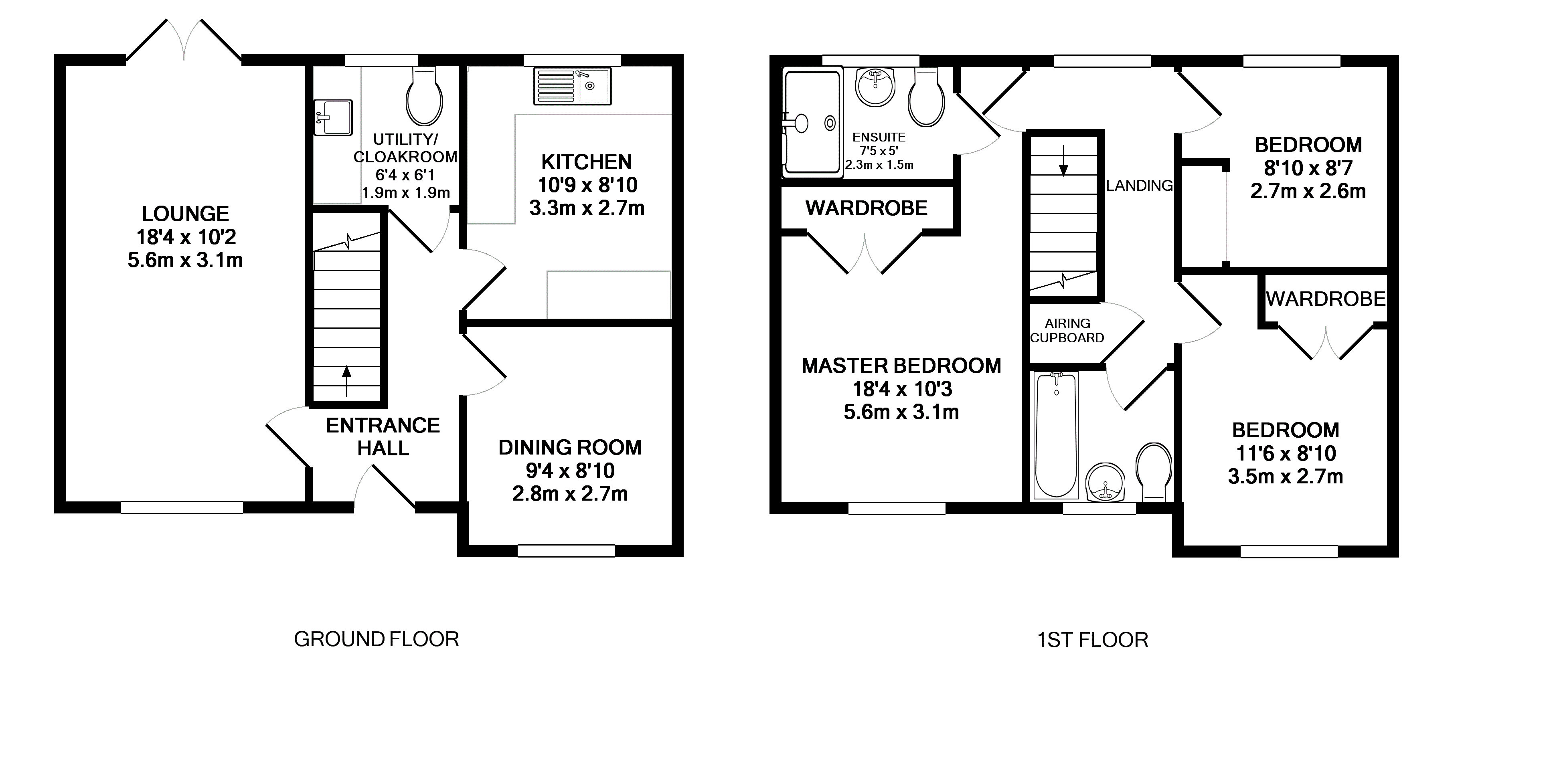 Floorplan for Bramley Green, Angmering, West Sussex