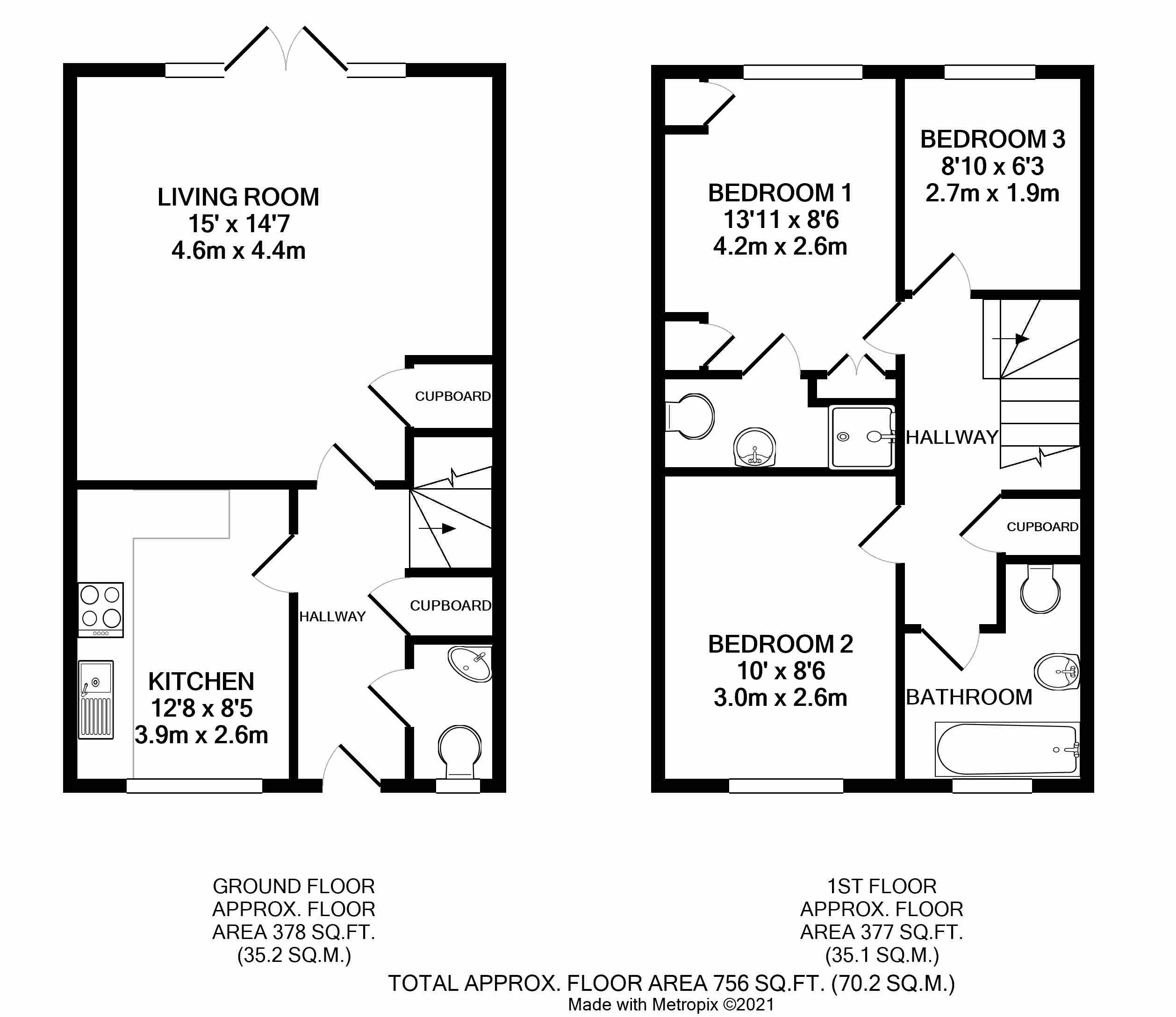 Floorplan for Littlehampton