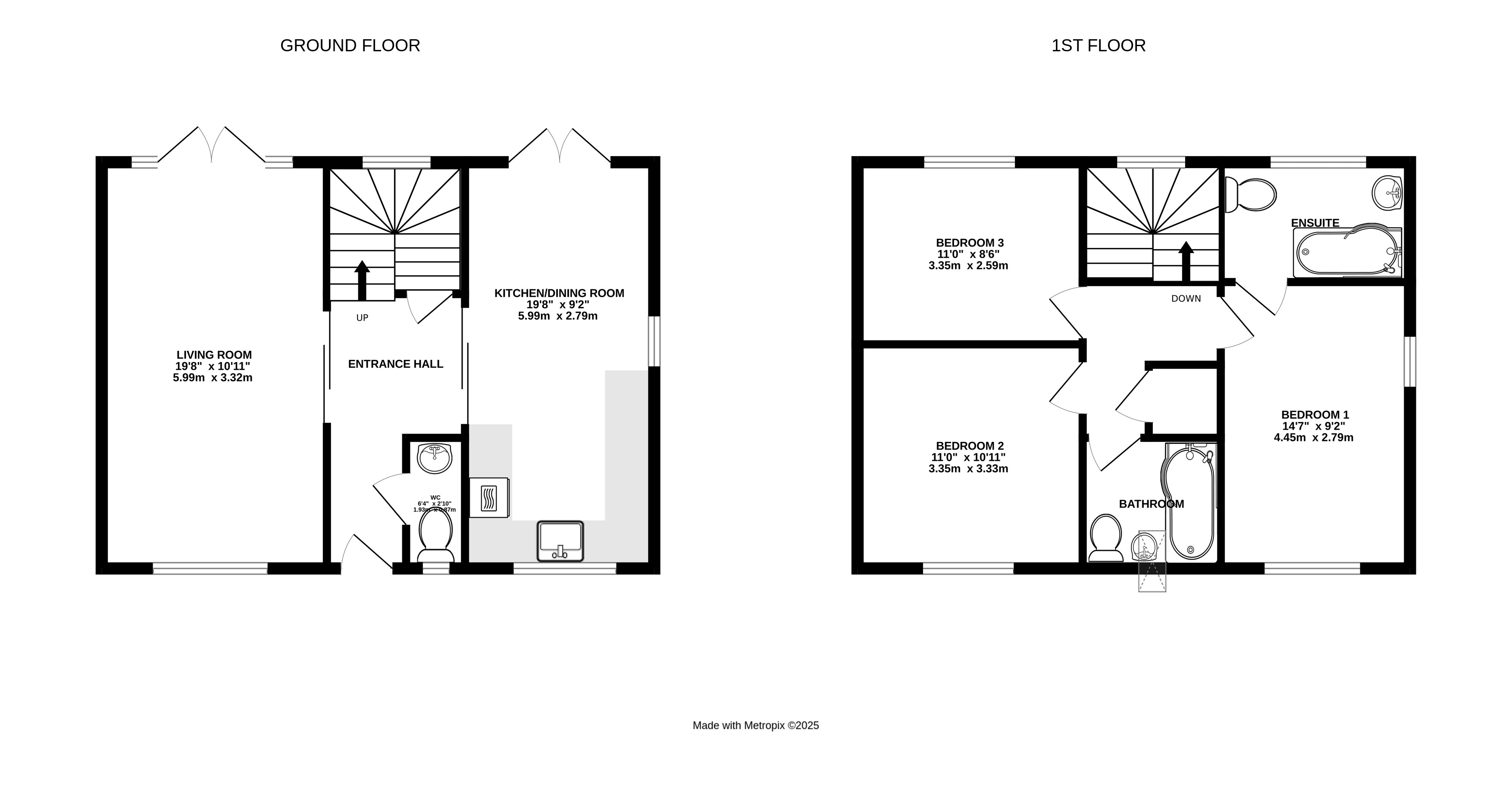 Floorplan for Angmering, West Sussex