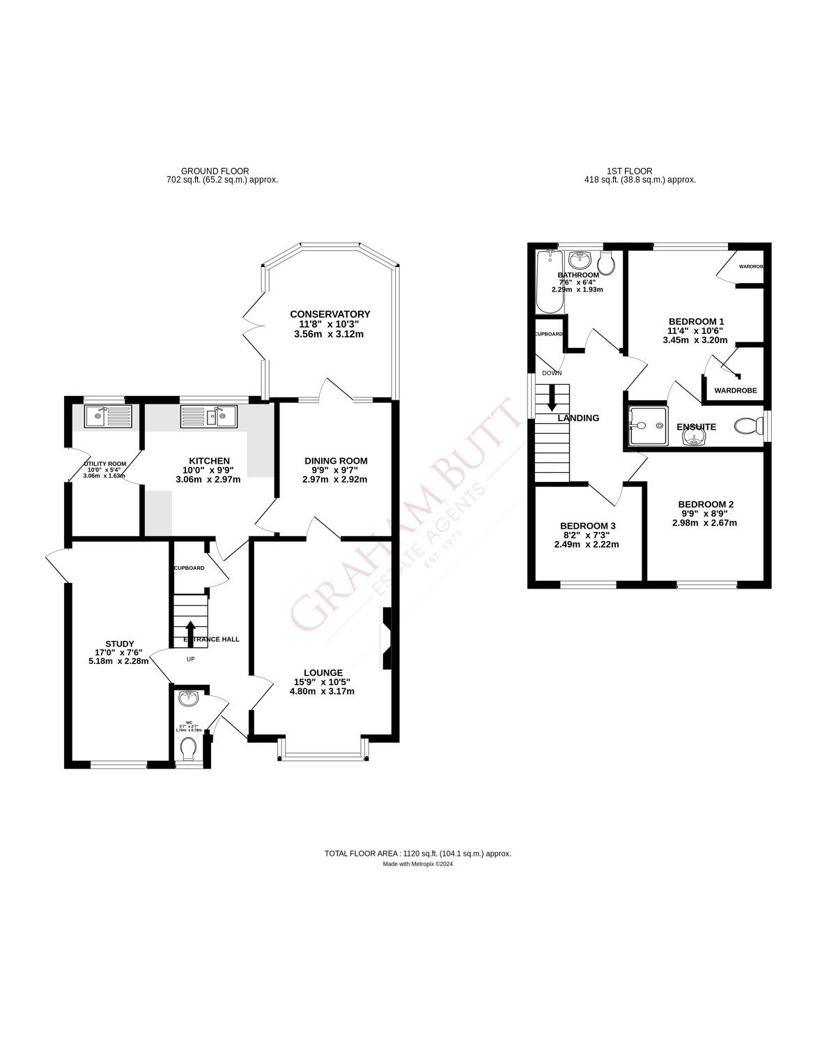 Floorplan for Littlehampton, West Sussex