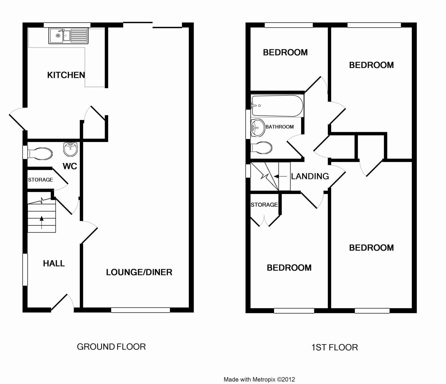 Floorplan for Littlehampton, West Sussex