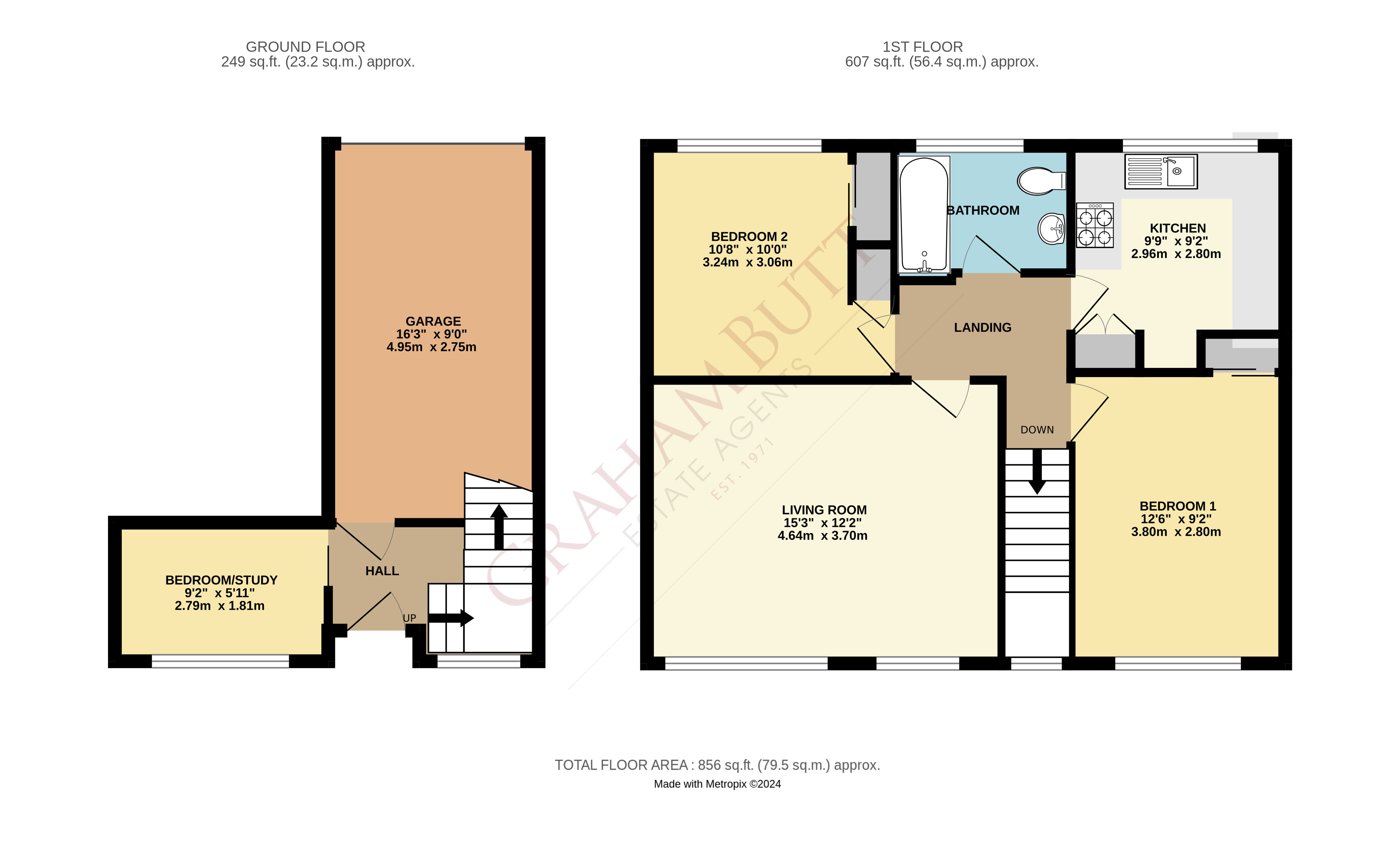 Floorplan for Littlehampton, West Sussex