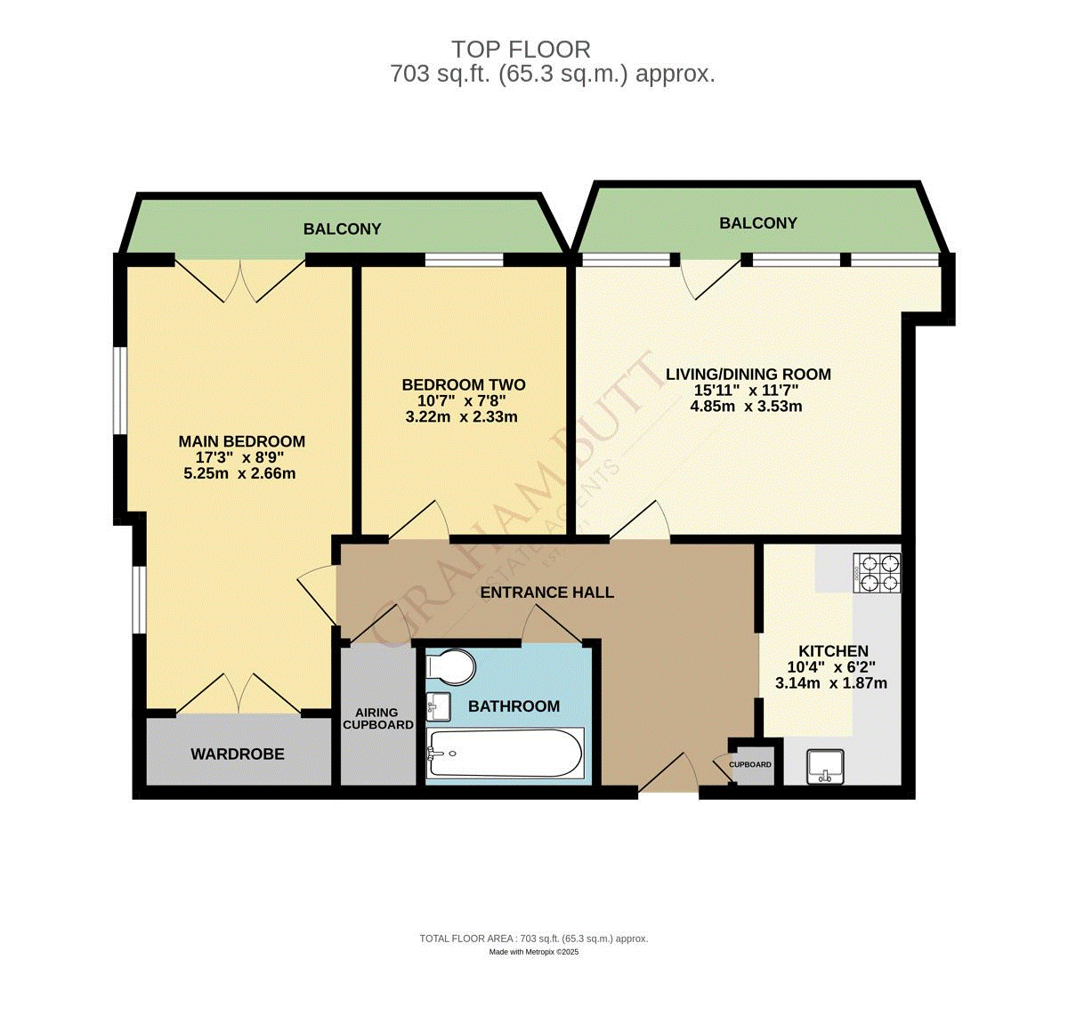 Floorplan for Pier Road, Littlehampton