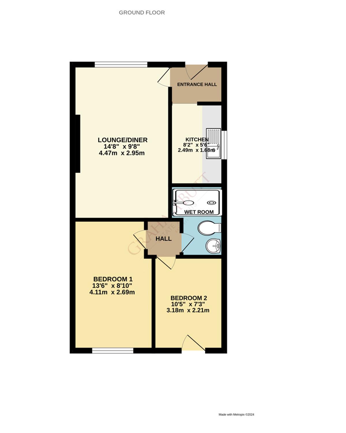 Floorplan for Littlehampton, West Sussex