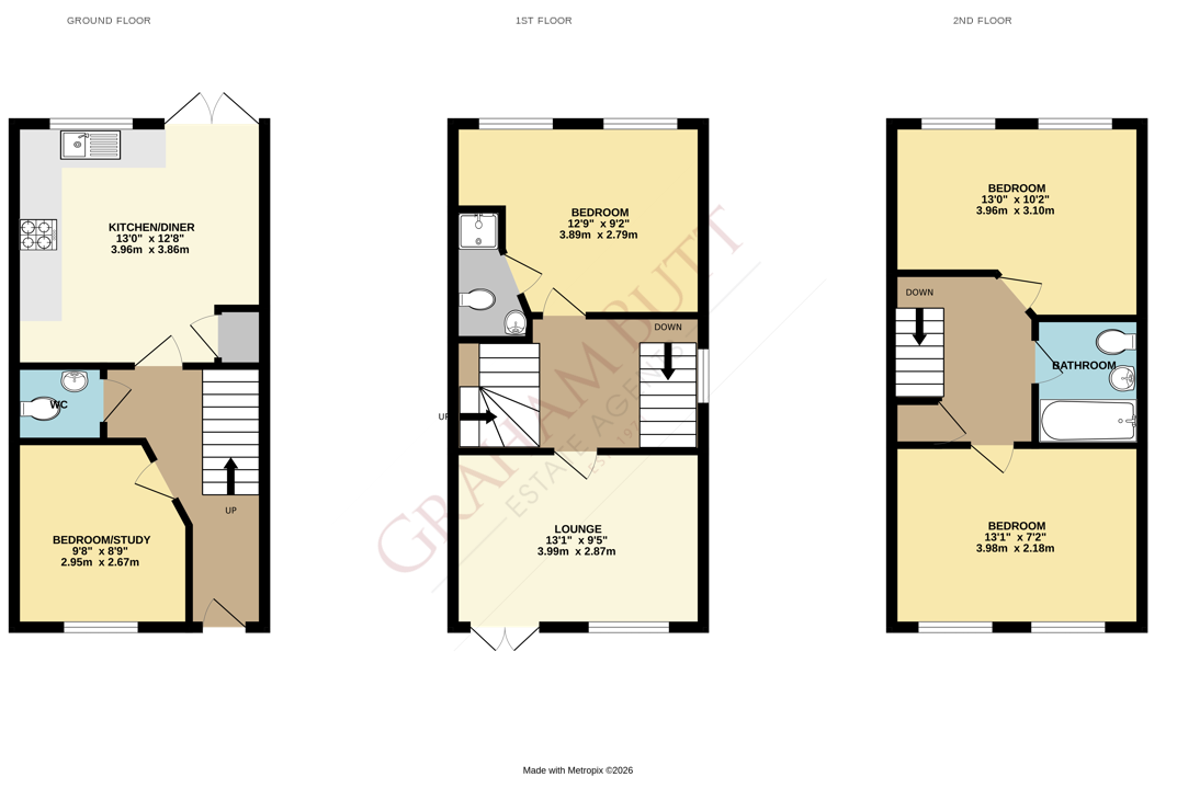 Floorplan for Wick, Littlehampton, West Sussex
