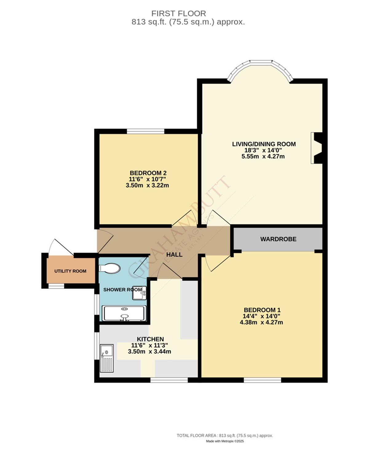 Floorplan for Littlehampton, West Sussex