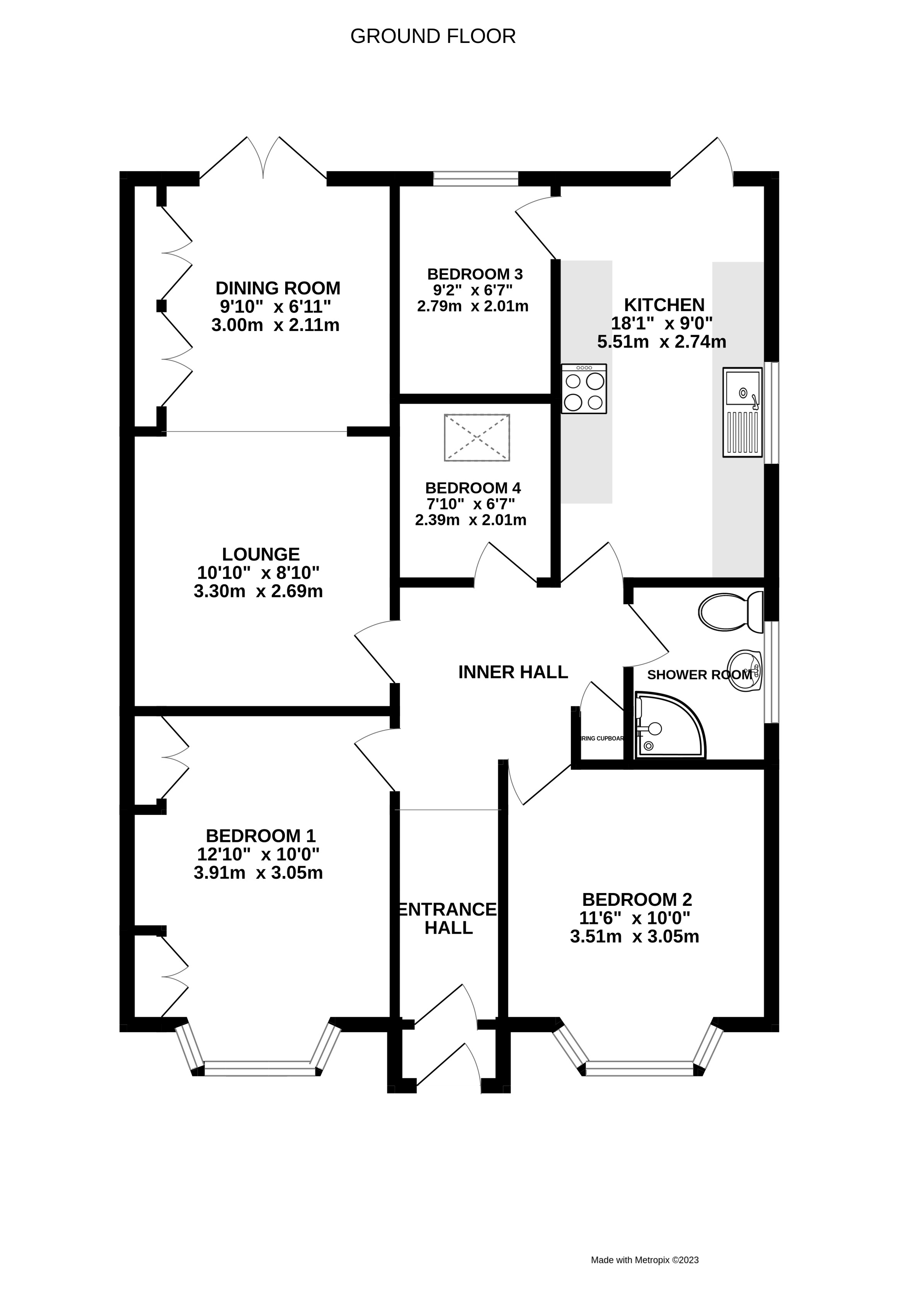 Floorplan for Littlehampton, West Sussex