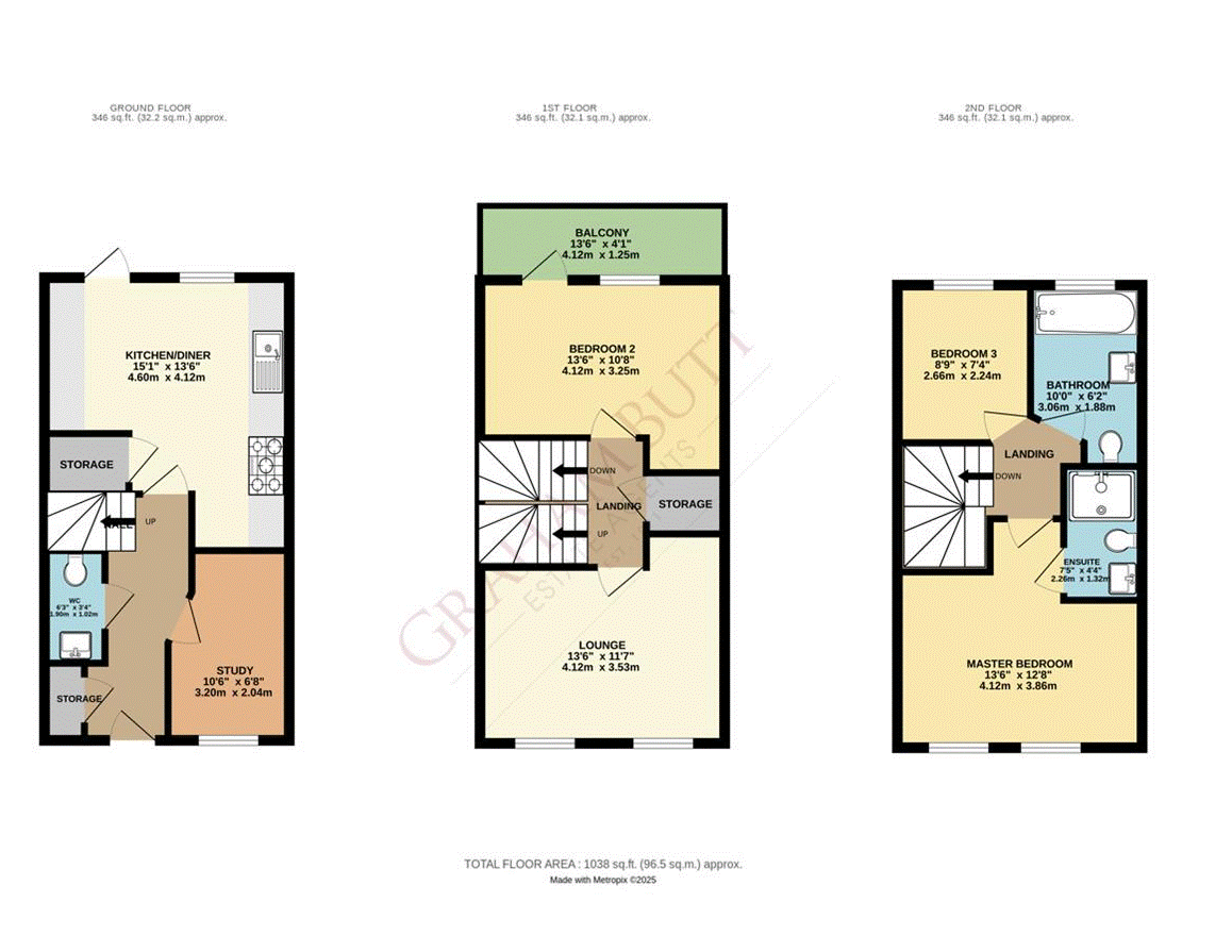 Floorplan for Littlehampton, West Sussex