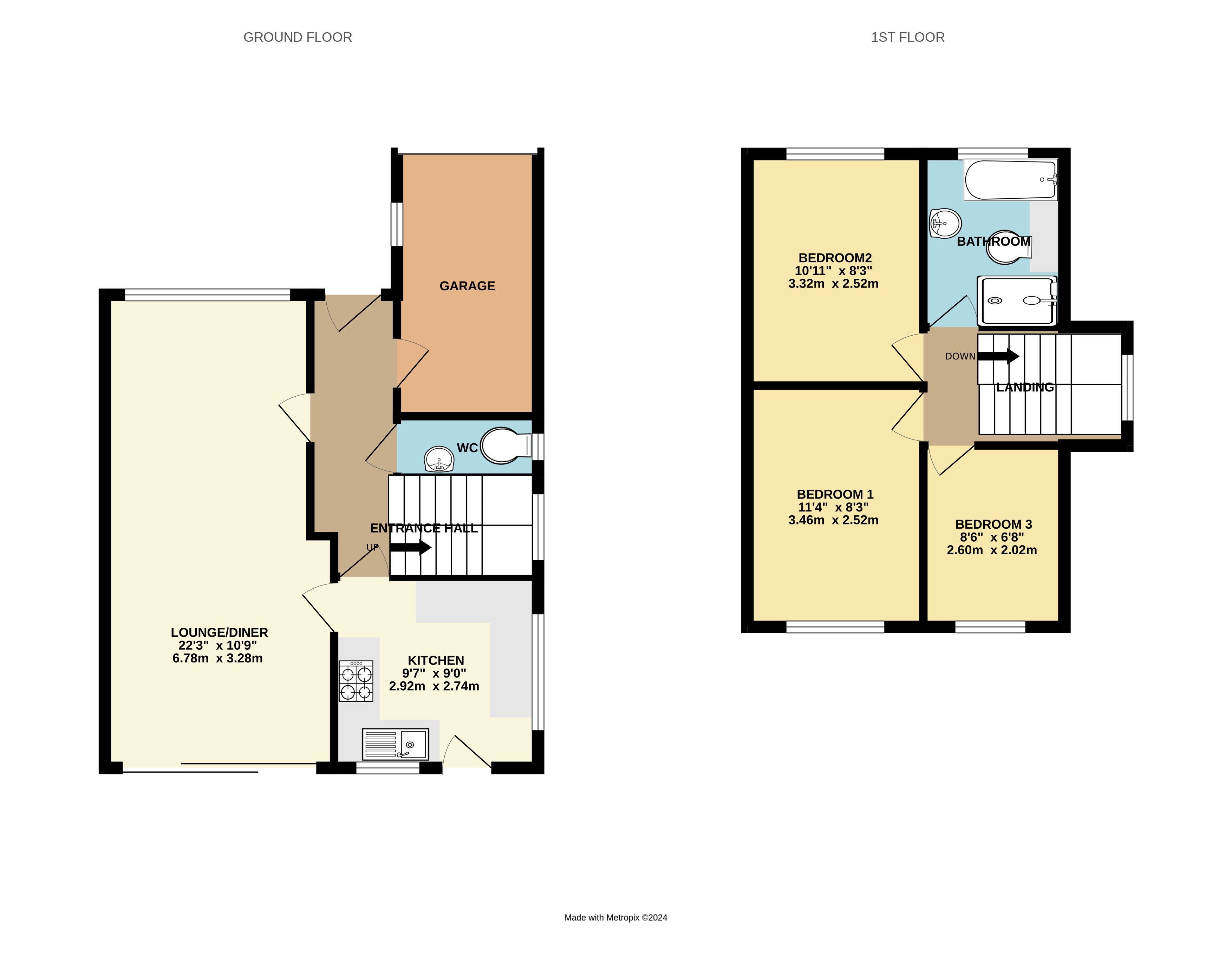 Floorplan for Littlehampton, West Sussex
