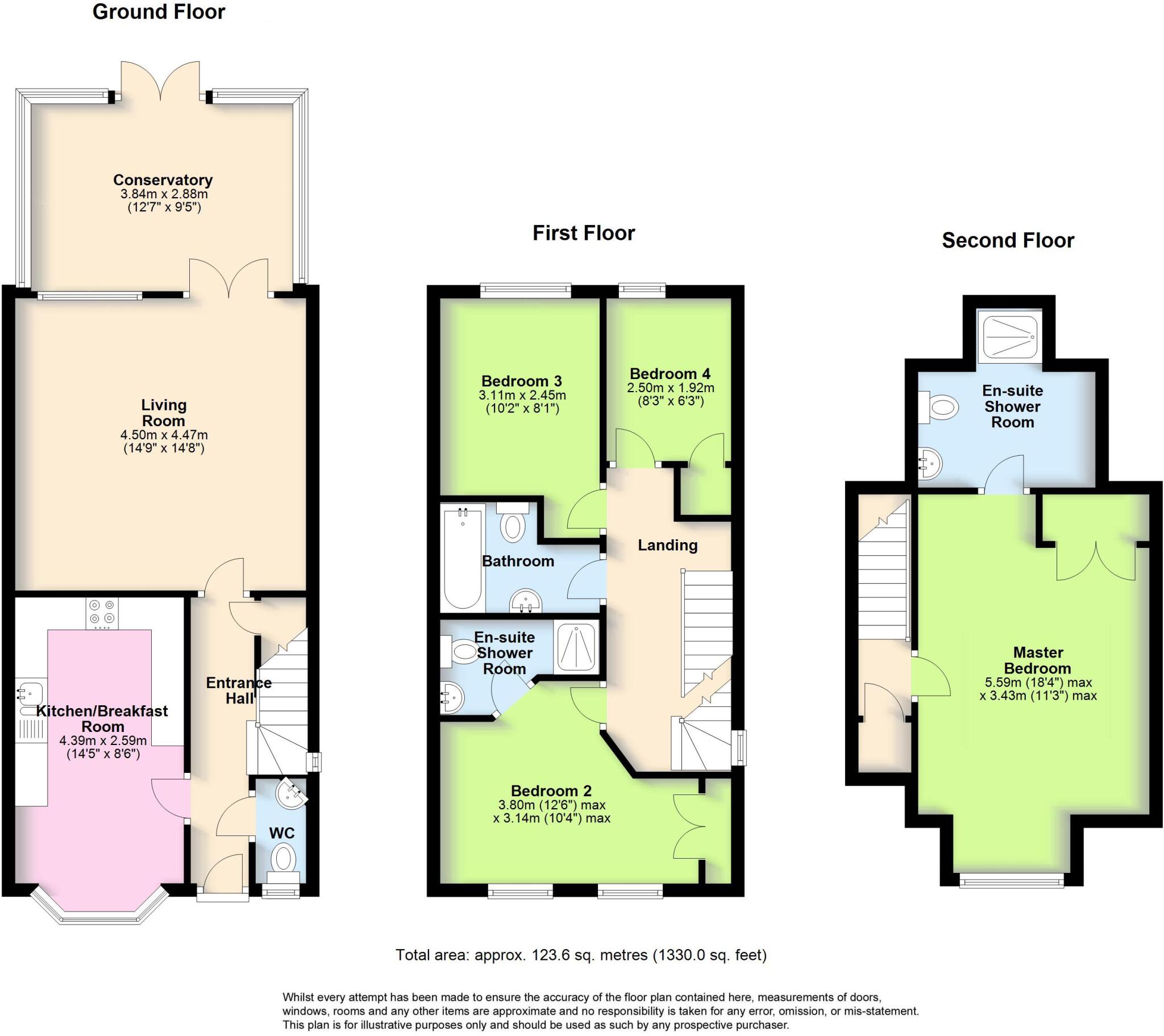 Floorplan for Littlehampton, West Sussex